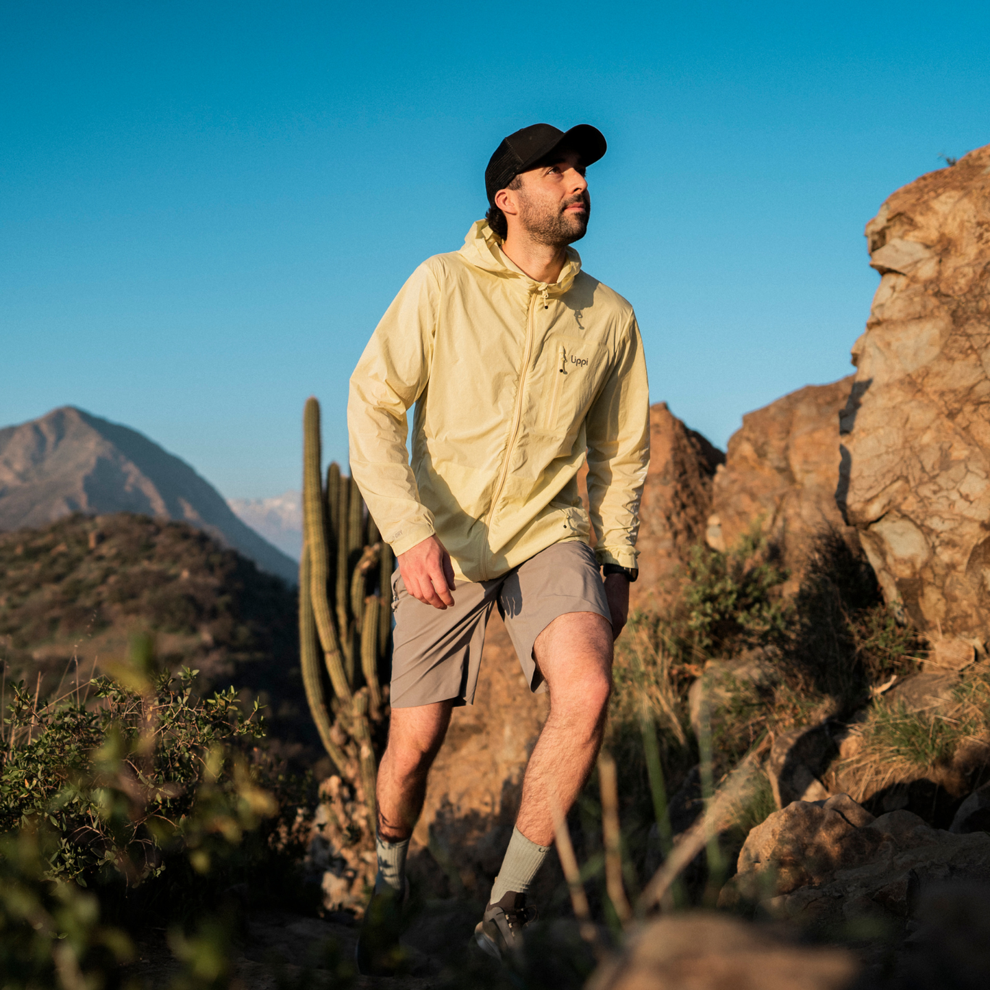Short Hombre Air Q-Dry Shorts Acero Lippi