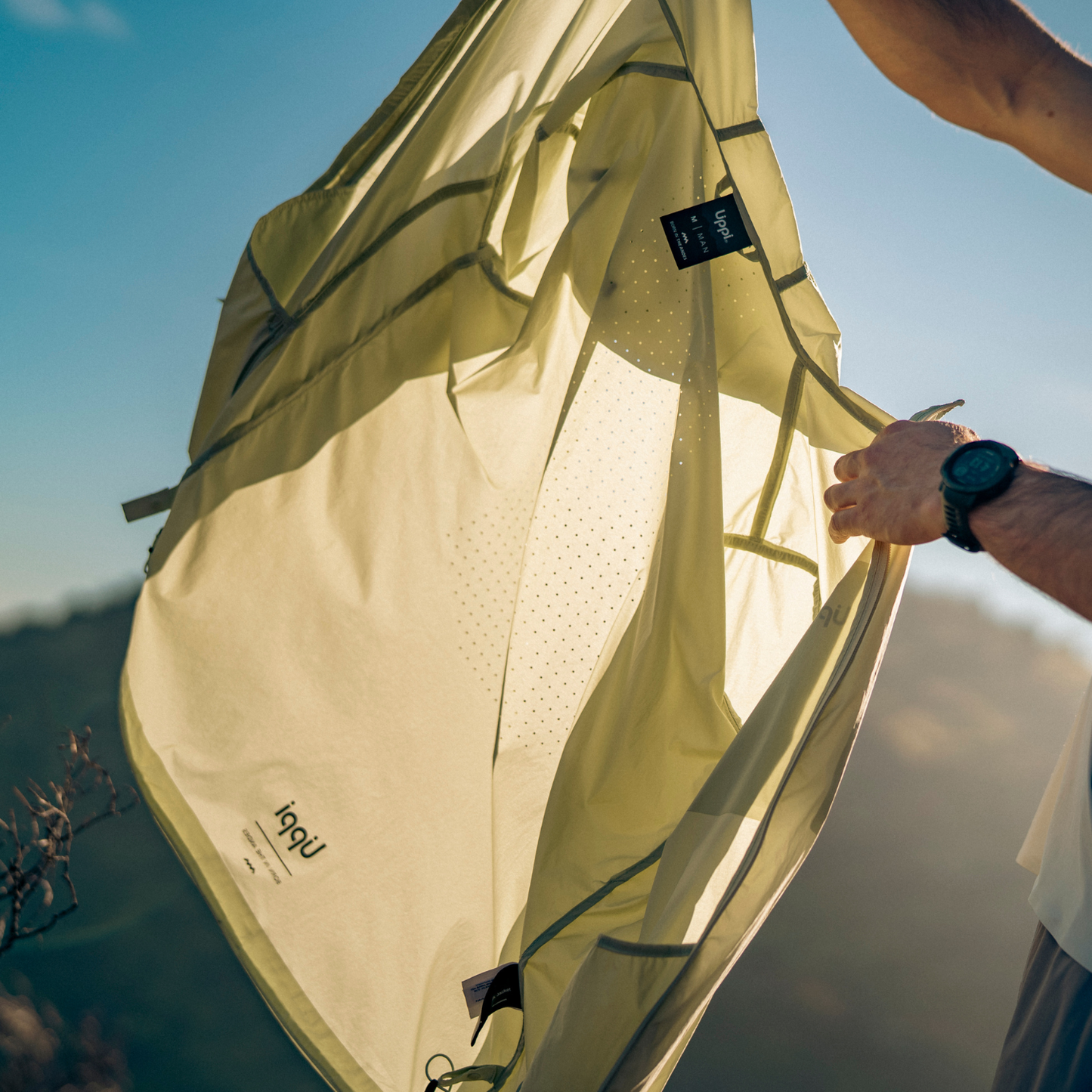 Chaqueta Hombre Air Windblock Jacket Verde Manzana Lippi