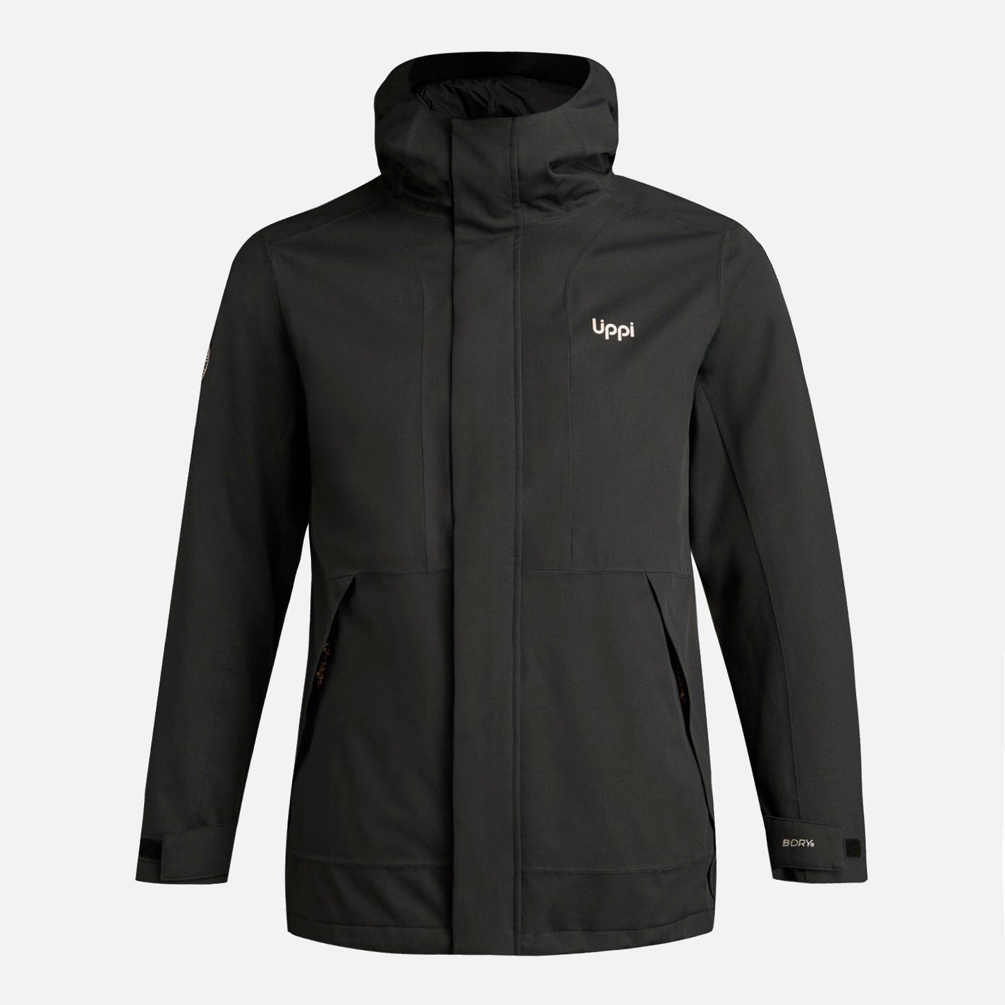 Chaqueta Teen Boy Lake Fusion 3 B-Dry Hoody Jacket Negro Lippi