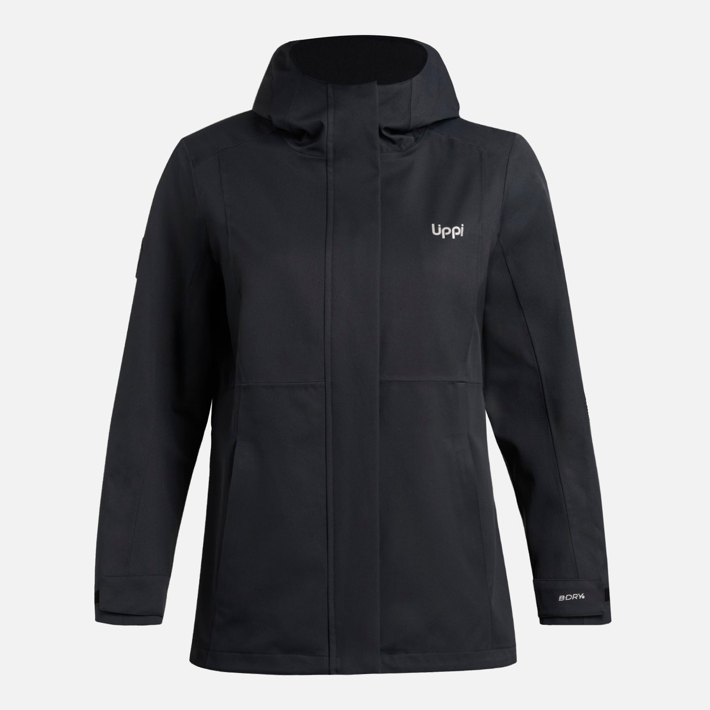 Chaqueta Teen Girl Lake Fusion 3 B-Dry Hoody Jacket Negro Lippi