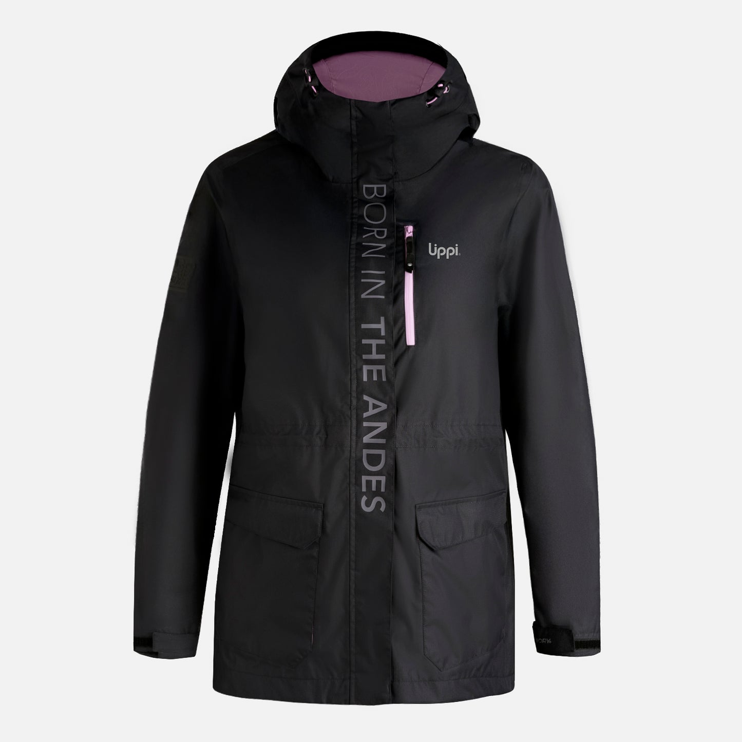 Chaqueta Mujer Streetwise B-Dry Hoody Jacket Negro Lippi