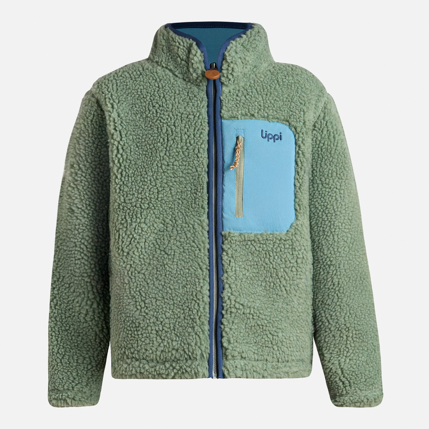 Polar Niño Glaciar Sherpa-pro Jacket Jade Oscuro Lippi