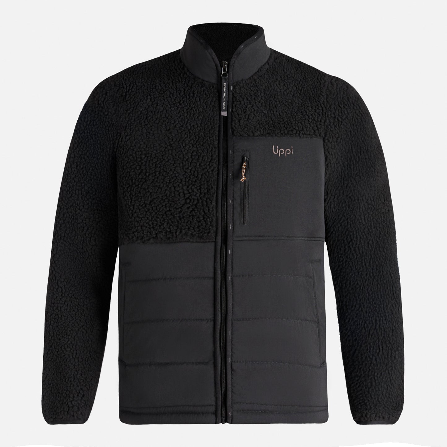 Polar Teen Boy Glaciar Sherpa-pro Jacket Negro Lippi