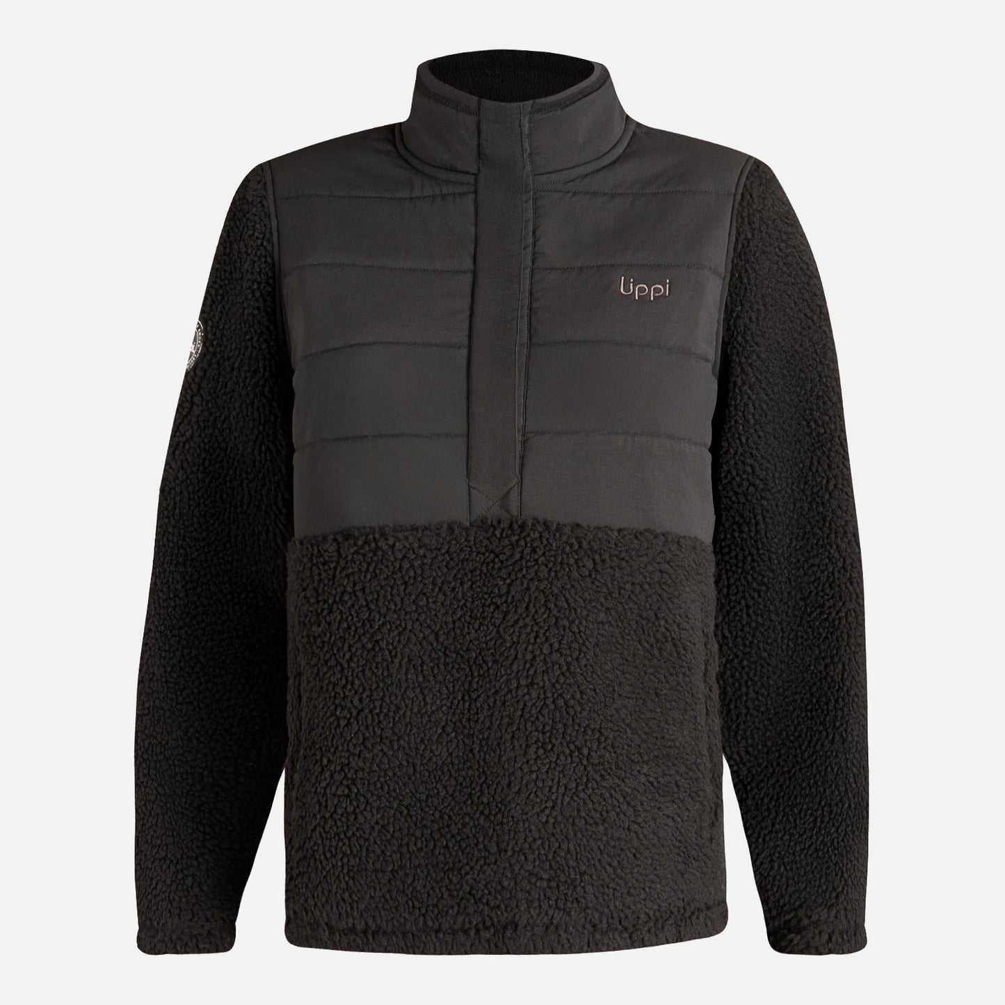 Polar Mujer Glaciar Sherpa-pro 14 Zip Jacket Negro Lippi