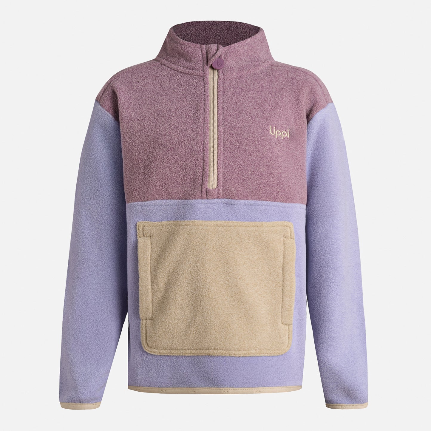 Polar Niña Forest 14 Zip Sweatshirt Lila Lippi