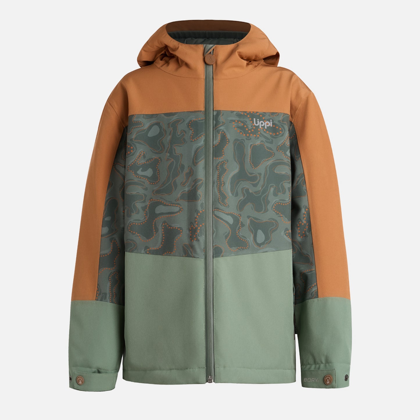 Chaqueta Niño Sierra Nevada B-Dry Steam-Pro Hoody Jacket Jade Oscuro Lippi