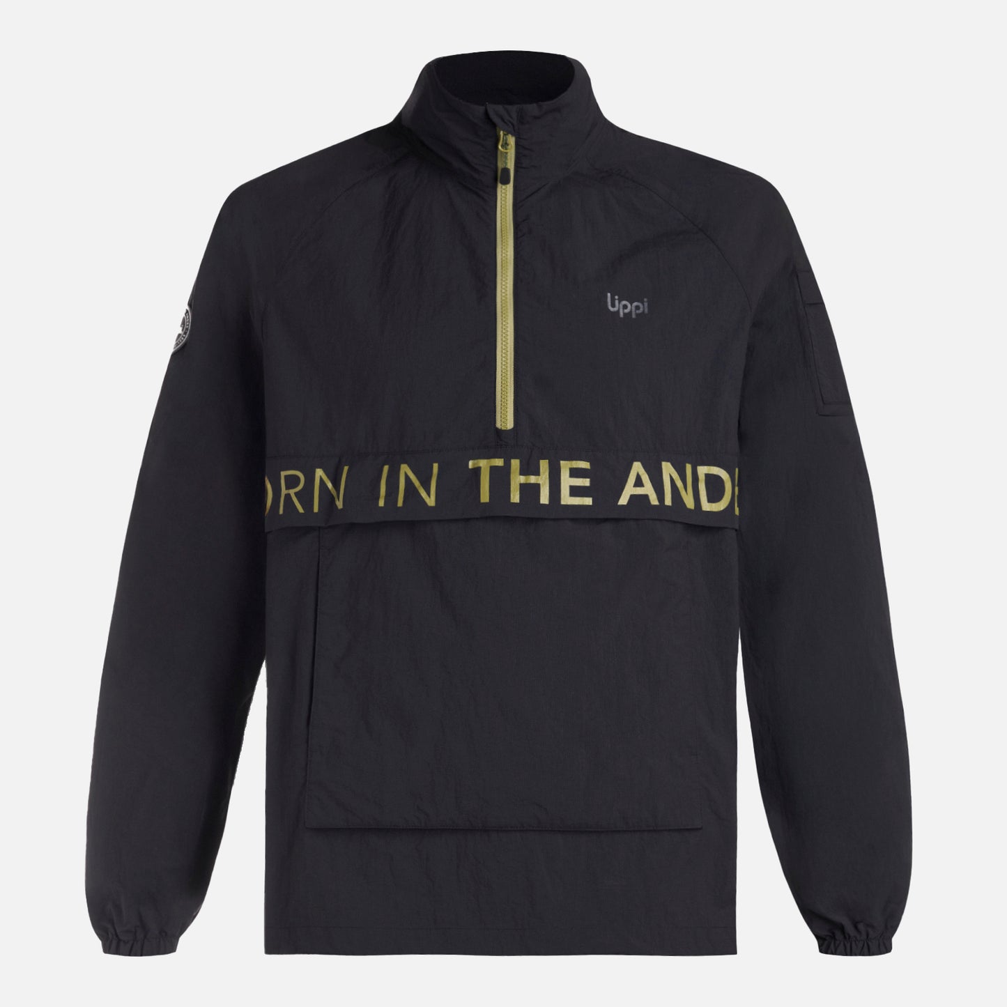 Chaqueta Hombre WindCity WindBreaker 1/4 Zip Jacket Negro Lippi