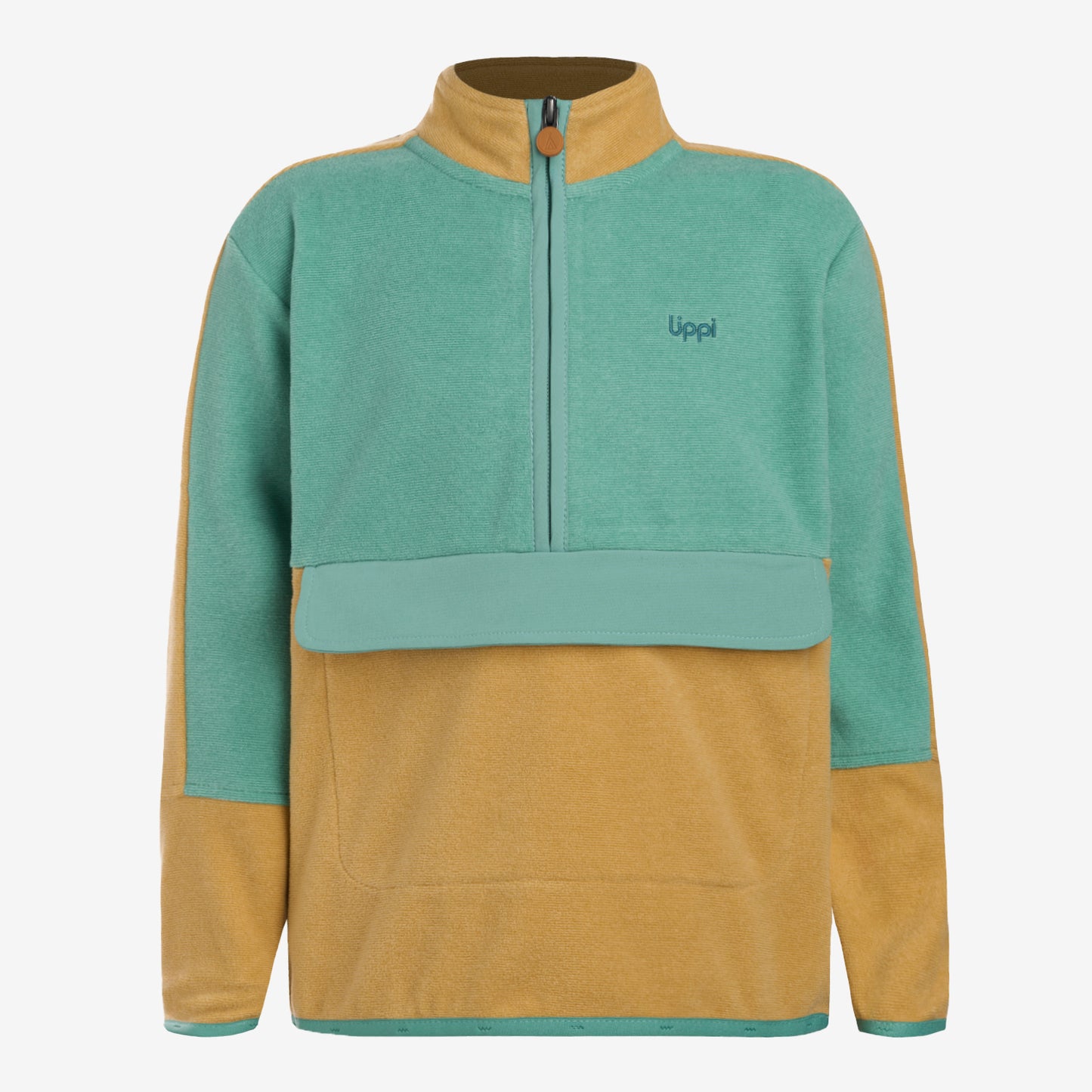 Polar Niño Fireplace 1/4 Zip Sweatshirt Camel Lippi