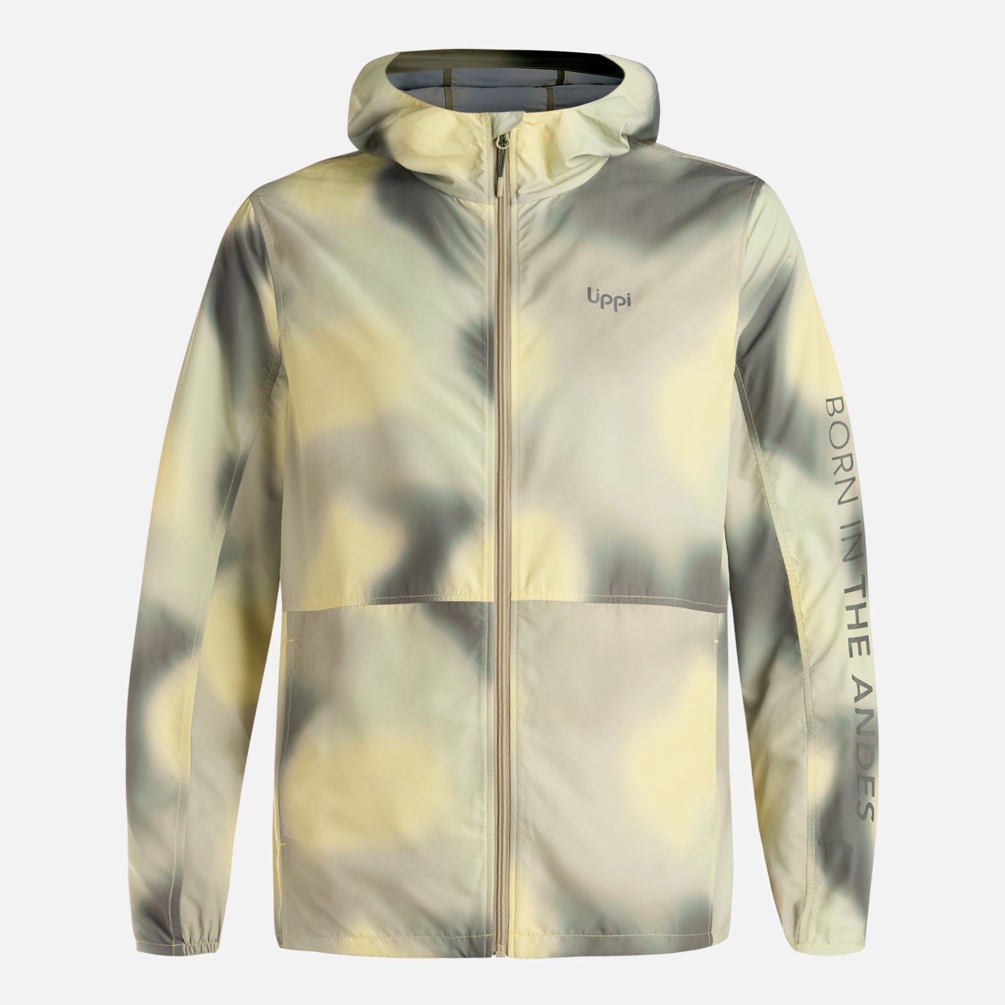 Chaqueta Hombre Nightfall WindBreaker Hoody Jacket Print Verde Lippi