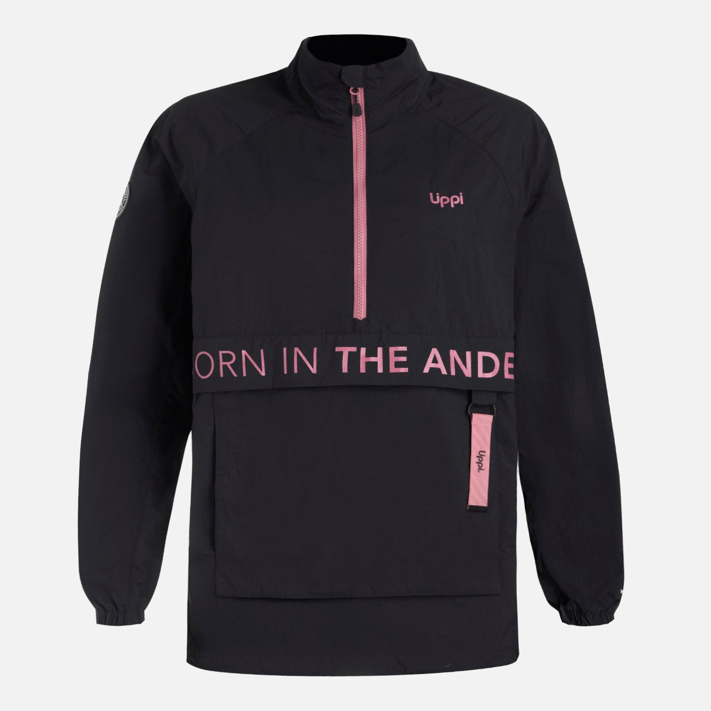 Chaqueta Mujer WindCity WindBreaker 1/4 Zip Jacket Negro Lippi