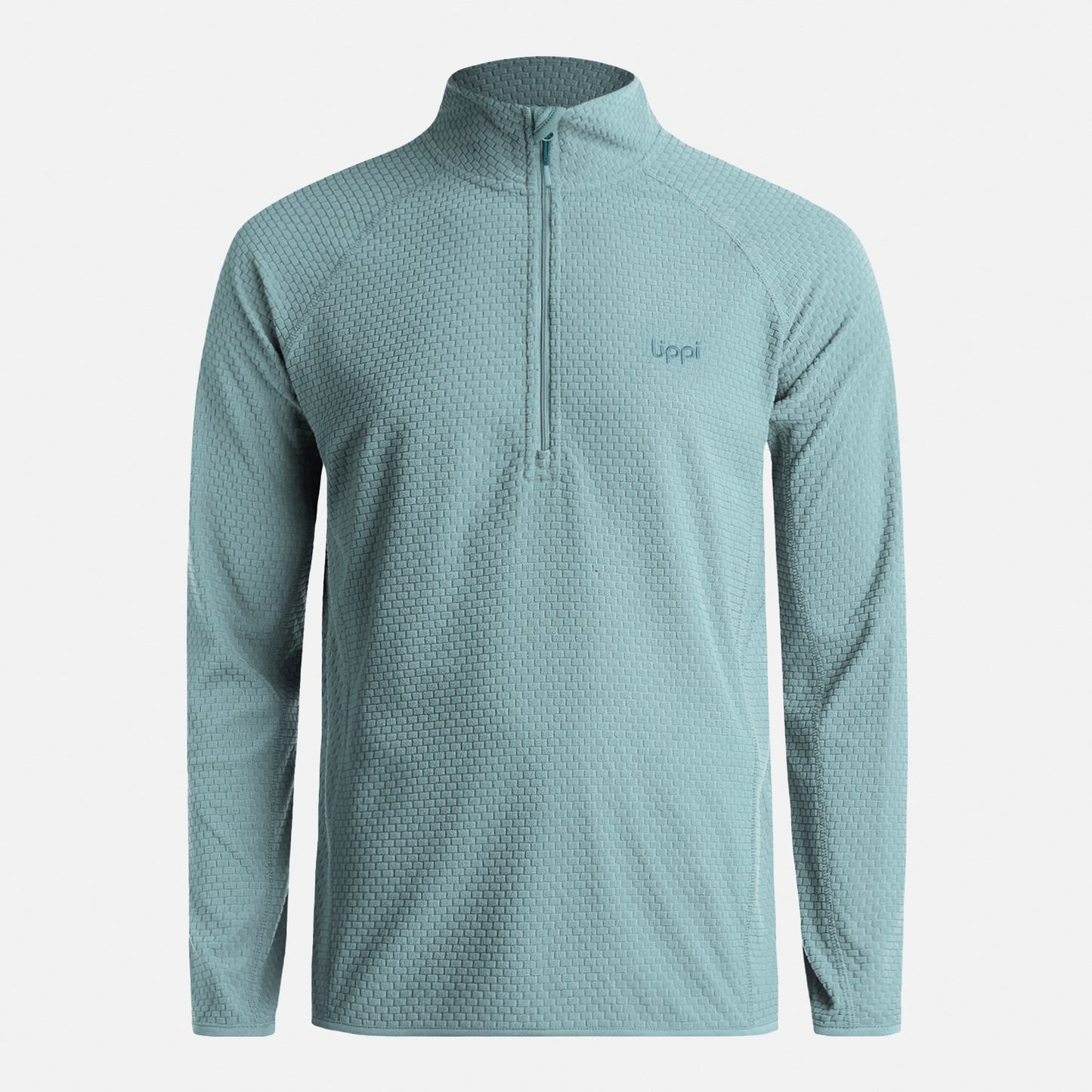 Polerón Hombre Jacaranda Nano-F 1/4 Zip Turquesa Lippi
