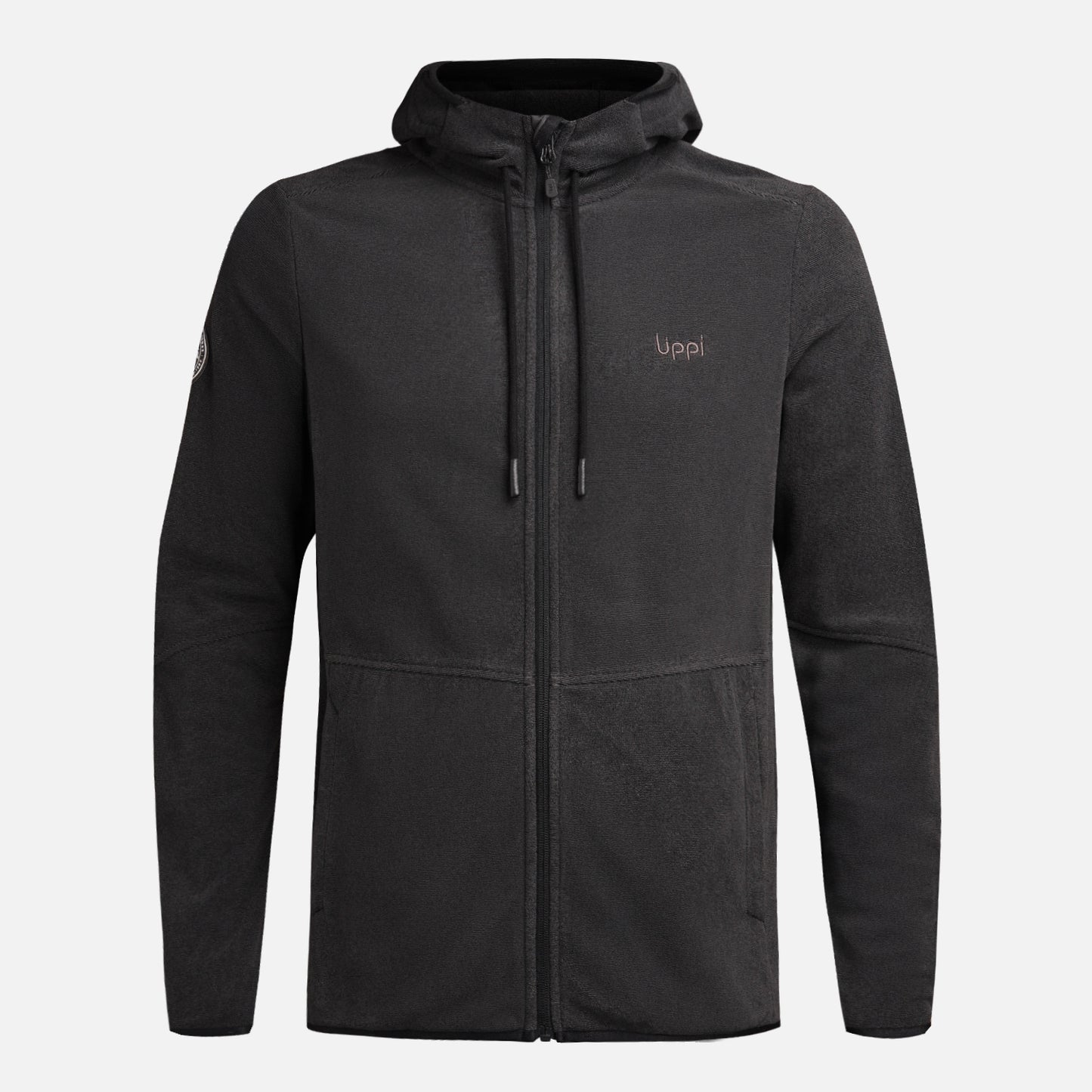 Polar Hombre Stripes Nano-F Full Zip Hoody Negro Lippi