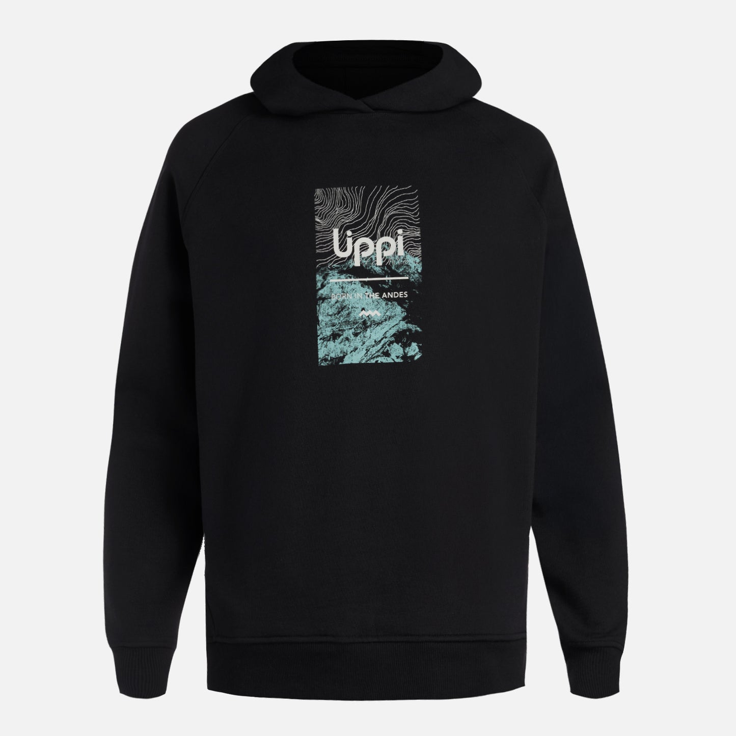 Polerón Hombre Insigne Hoody Sweatshirt Front Print Negro Lippi