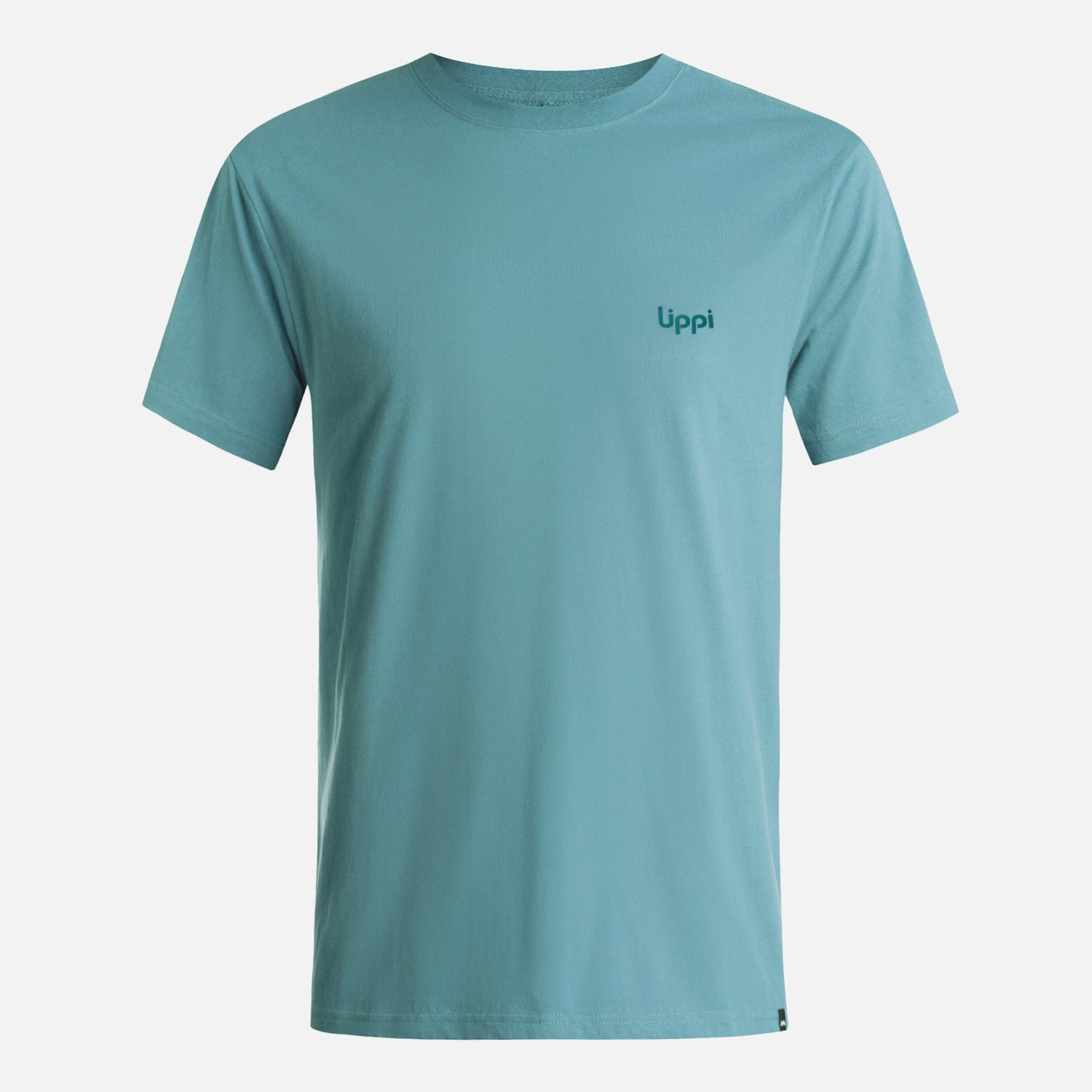 Polera Hombre Logo Lippi Back Print T-Shirt Turquesa Lippi