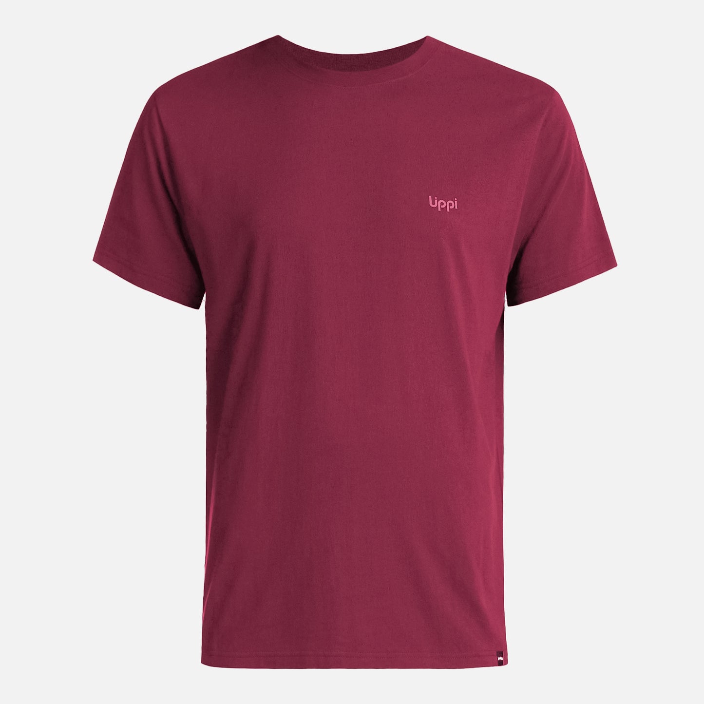 Polera Hombre Mountain Vibes T-Shirt Frambuesa Lippi