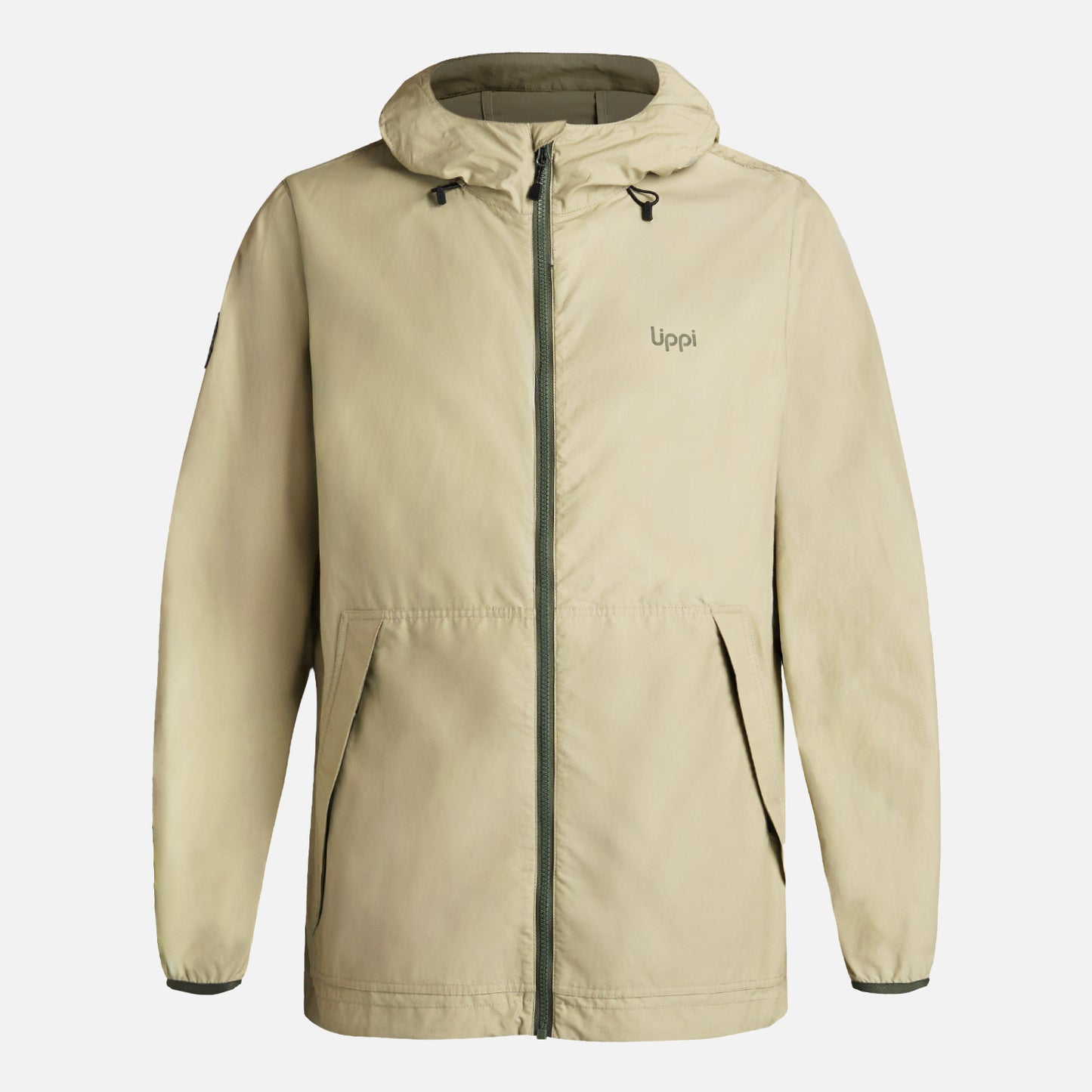 Chaqueta Hombre WindLand WindBreaker Hoody Jacket Verde Oliva Lippi