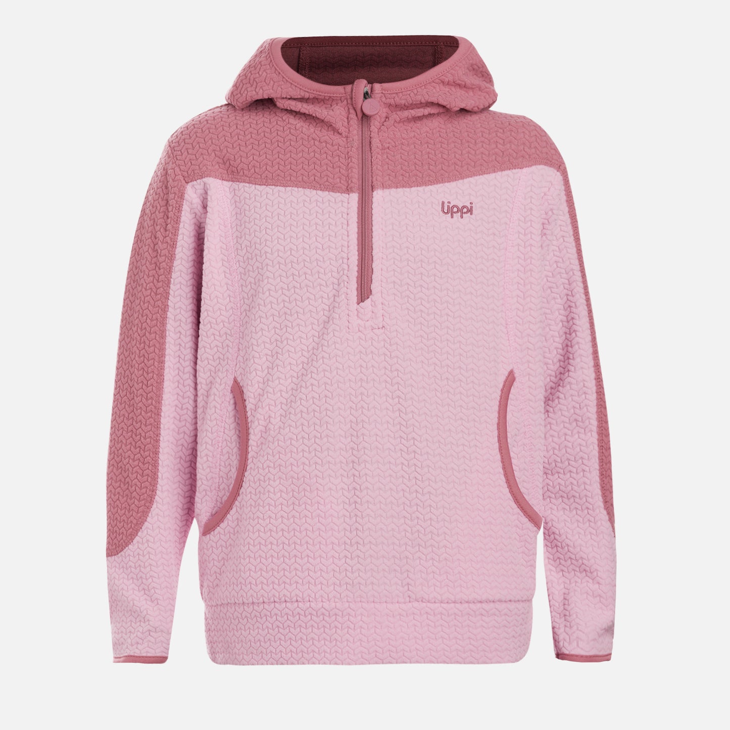 Polerón Niña Saltamontes Nano-F 1/4 Zip Hoody Rosa Lippi