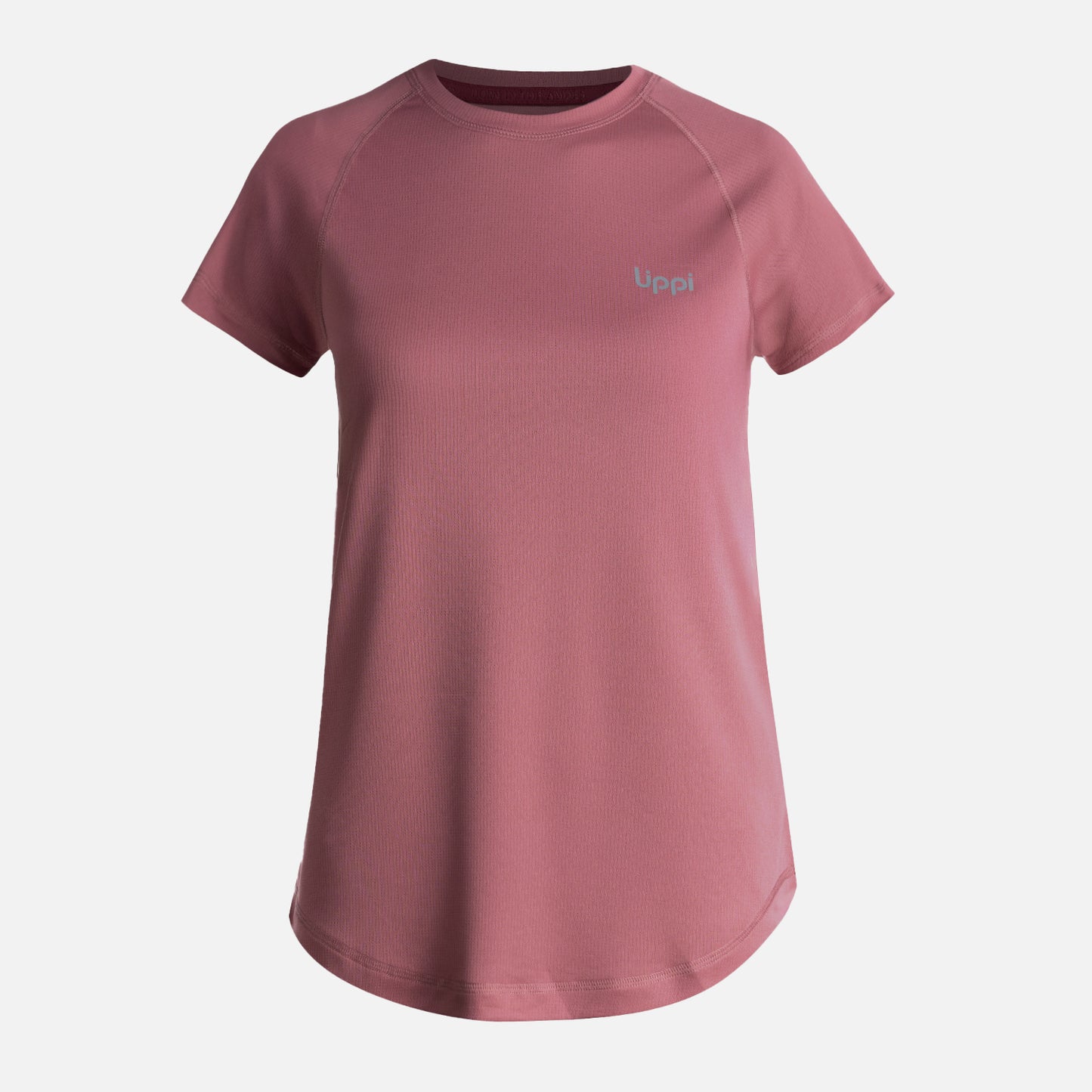 Polera Teen Girl Core Q-Dry T-Shirt Rosa Oscuro Lippi