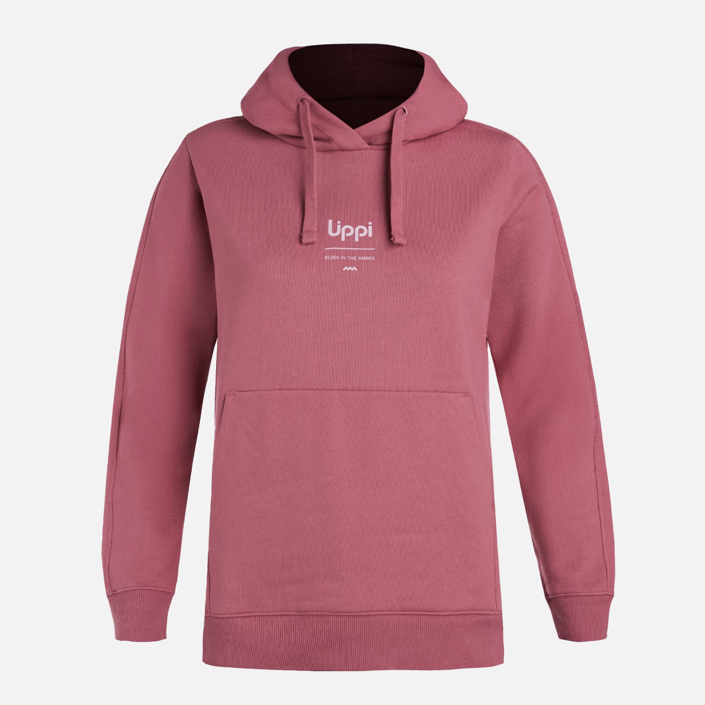 Polerón Teen Girl Ulmo Mid Point Hoody Sweatshirt Rosa Oscuro Lippi