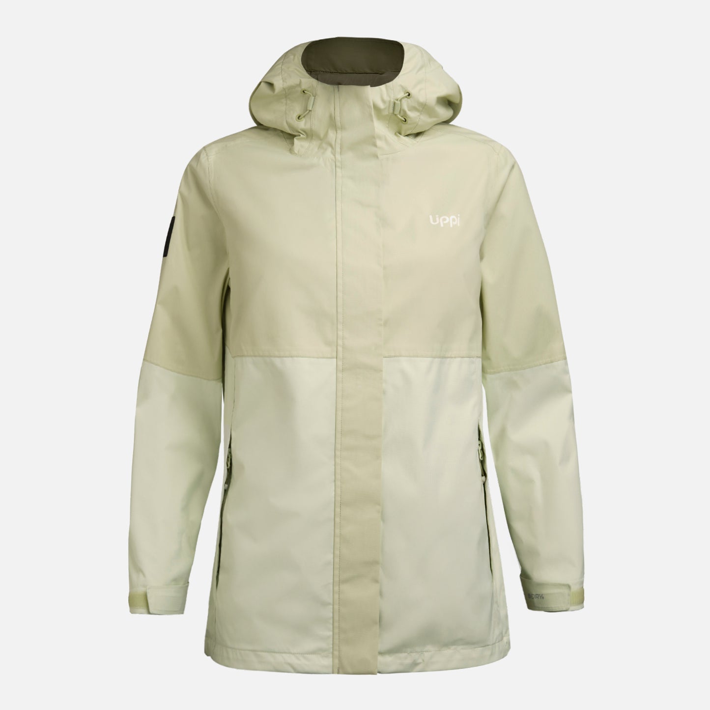 Chaqueta Teen Girl Blizzard B-Dry Hoody Jacket Gris Claro / Verde Agua Lippi