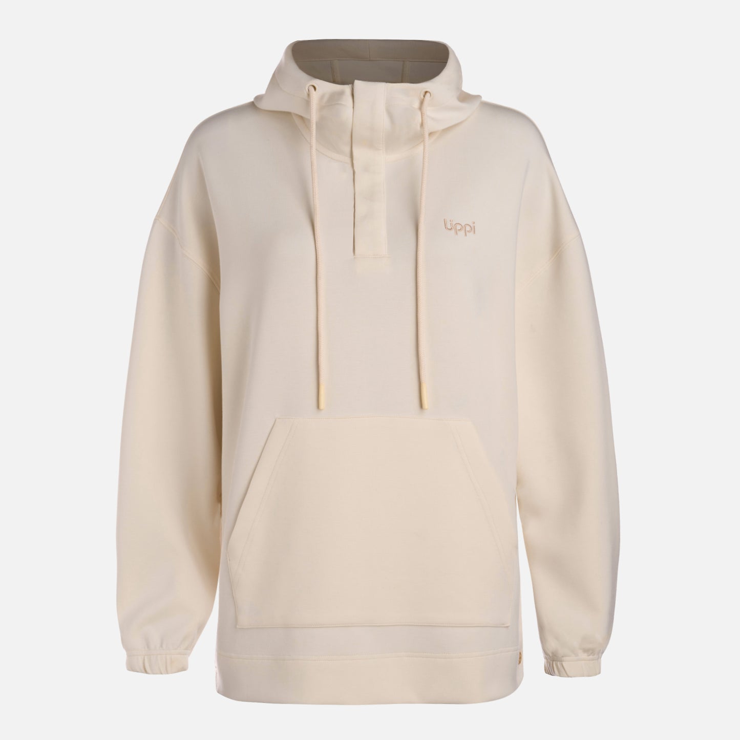 Polerón Mujer CityScape Hoody Sweatshirt Crema Lippi
