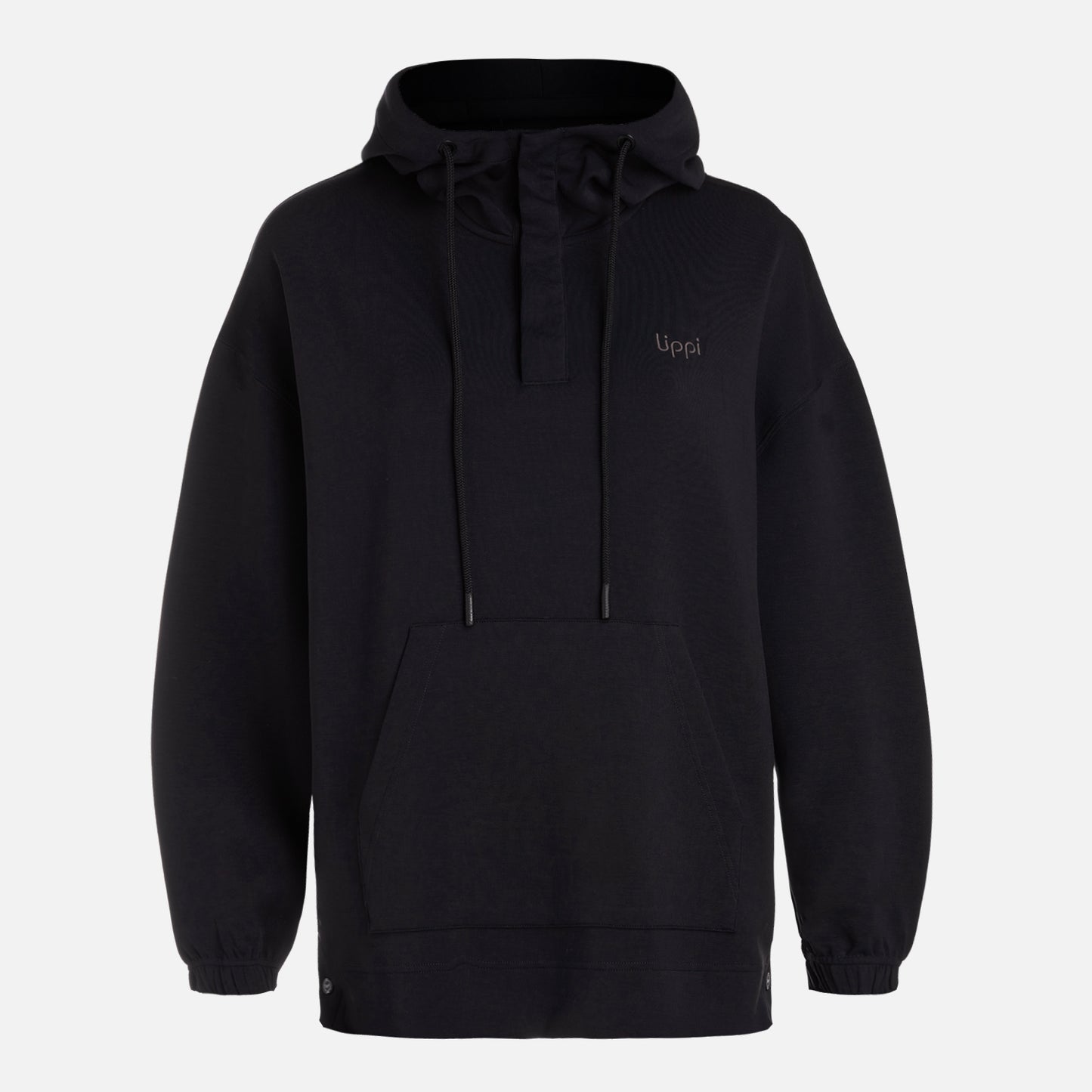 Polerón Mujer CityScape Hoody Sweatshirt Negro Lippi