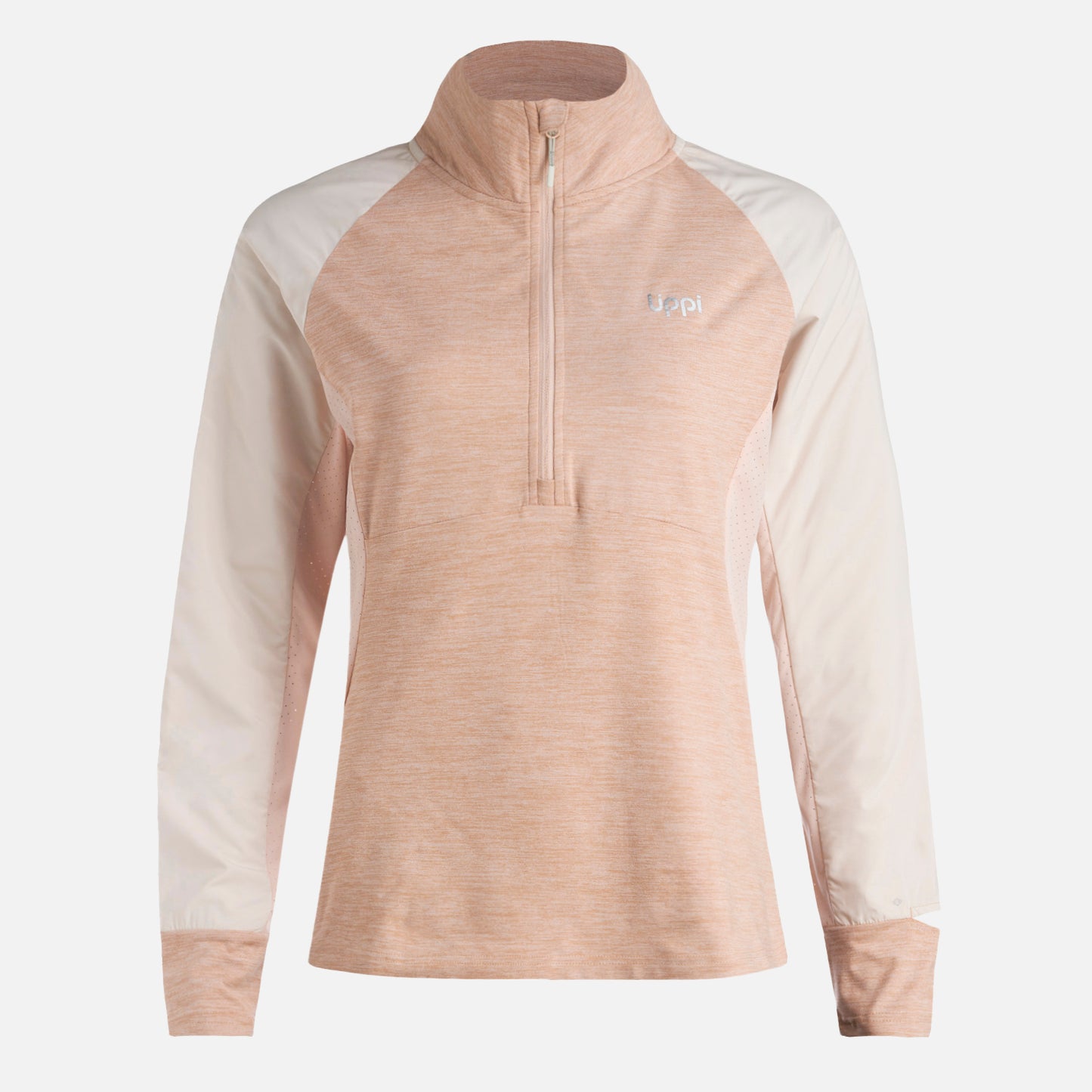 Polerón Mujer Egger 1/4 Zip Damasco Lippi