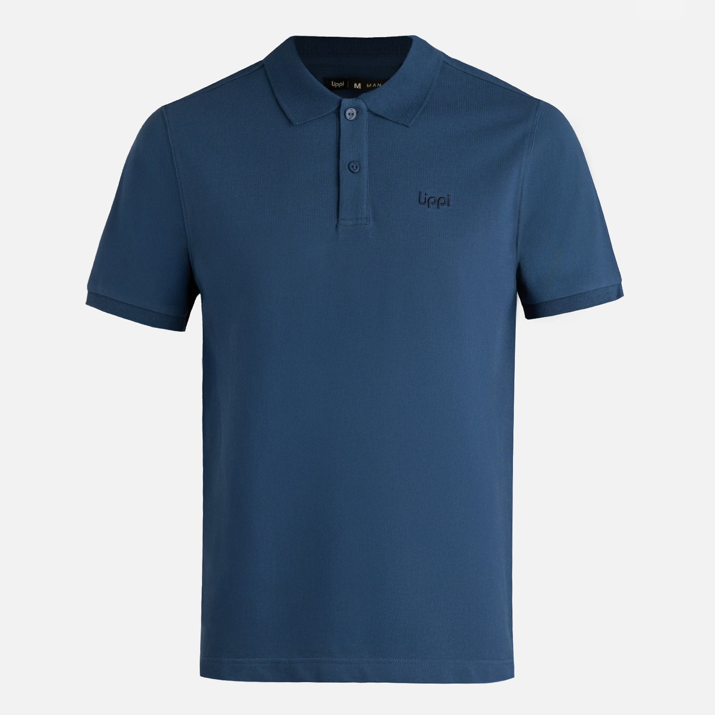 Polera Hombre First Class Elastic Polo Azul Oscuro Lippi