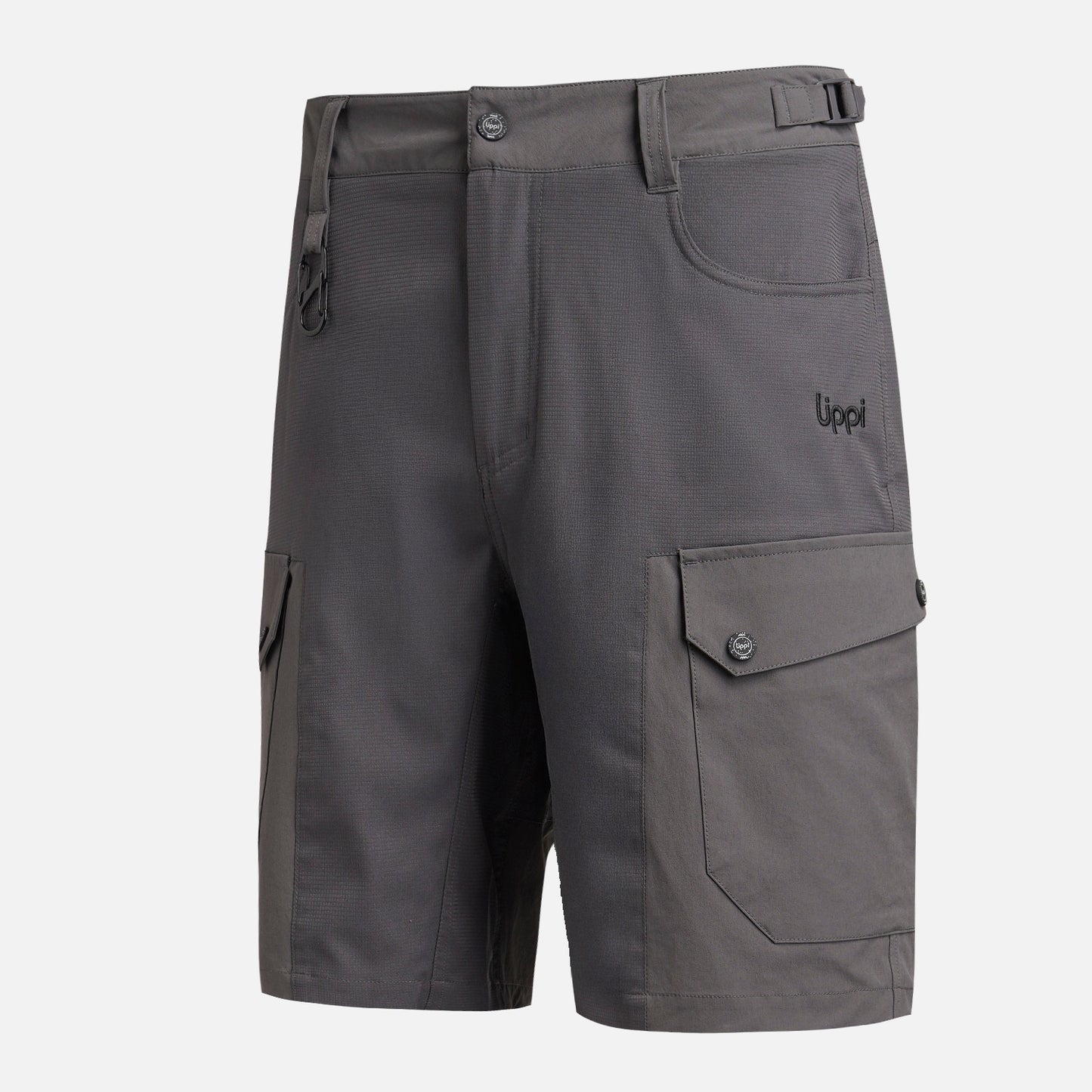 Short Hombre Lennox Q-Dry Shorts Gris Medio Lippi