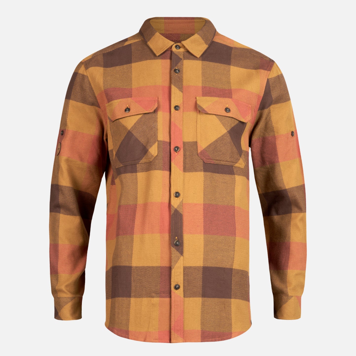 Camisa Hombre Lumberjack Shirt Terracota Lippi