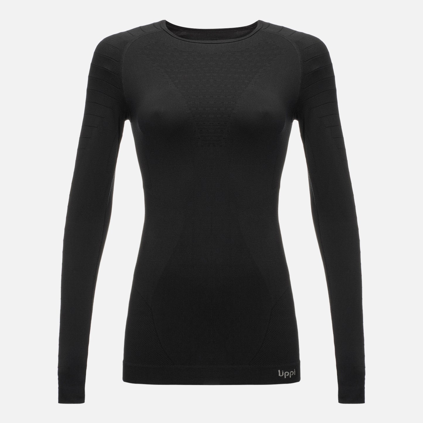 Primera Capa Mujer Skintec 2000 Seamless Top Negro Lippi