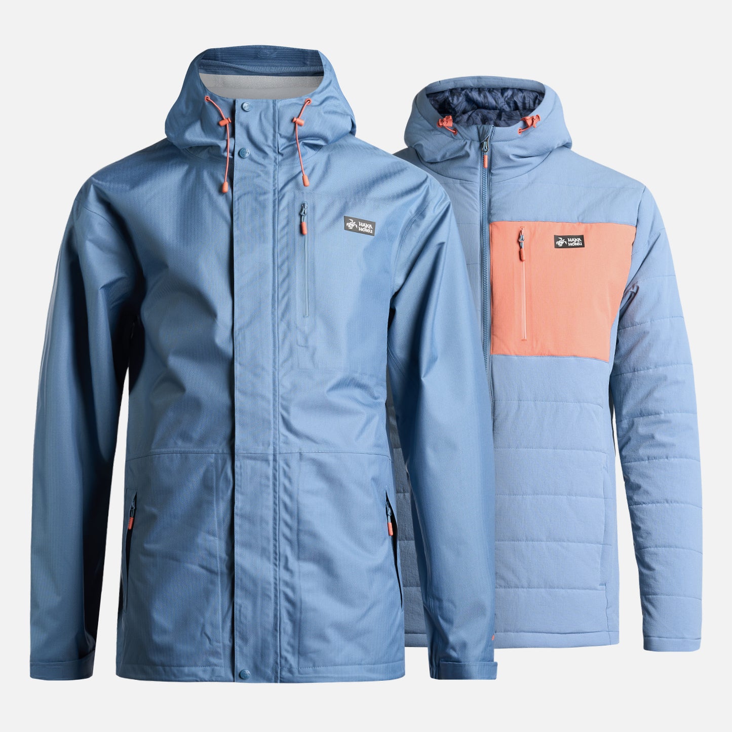 Chaqueta Hombre Perro Guapo Pro Azul Piedra Haka Honu