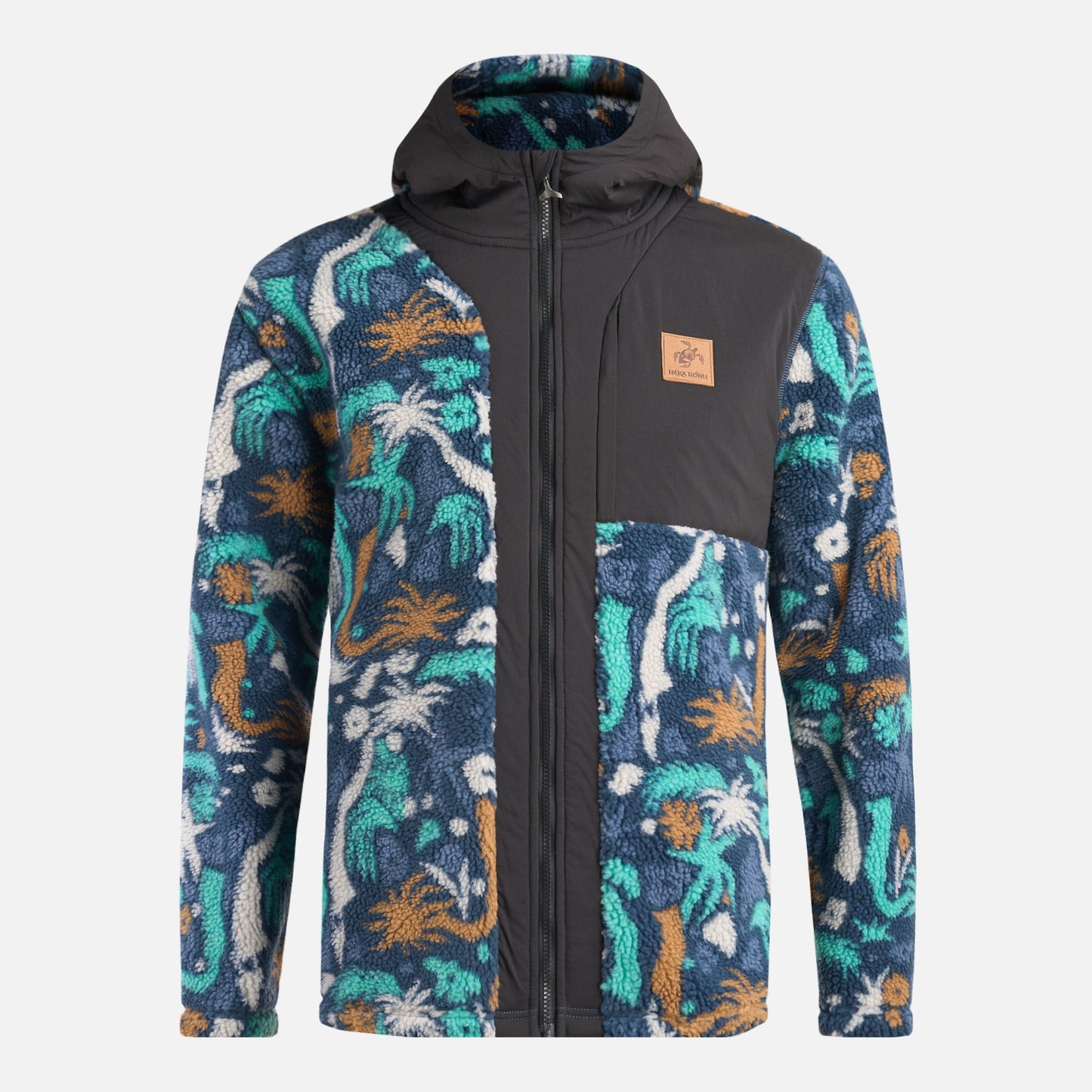 Poleron Hombre Porteador Print Azul Haka Honu