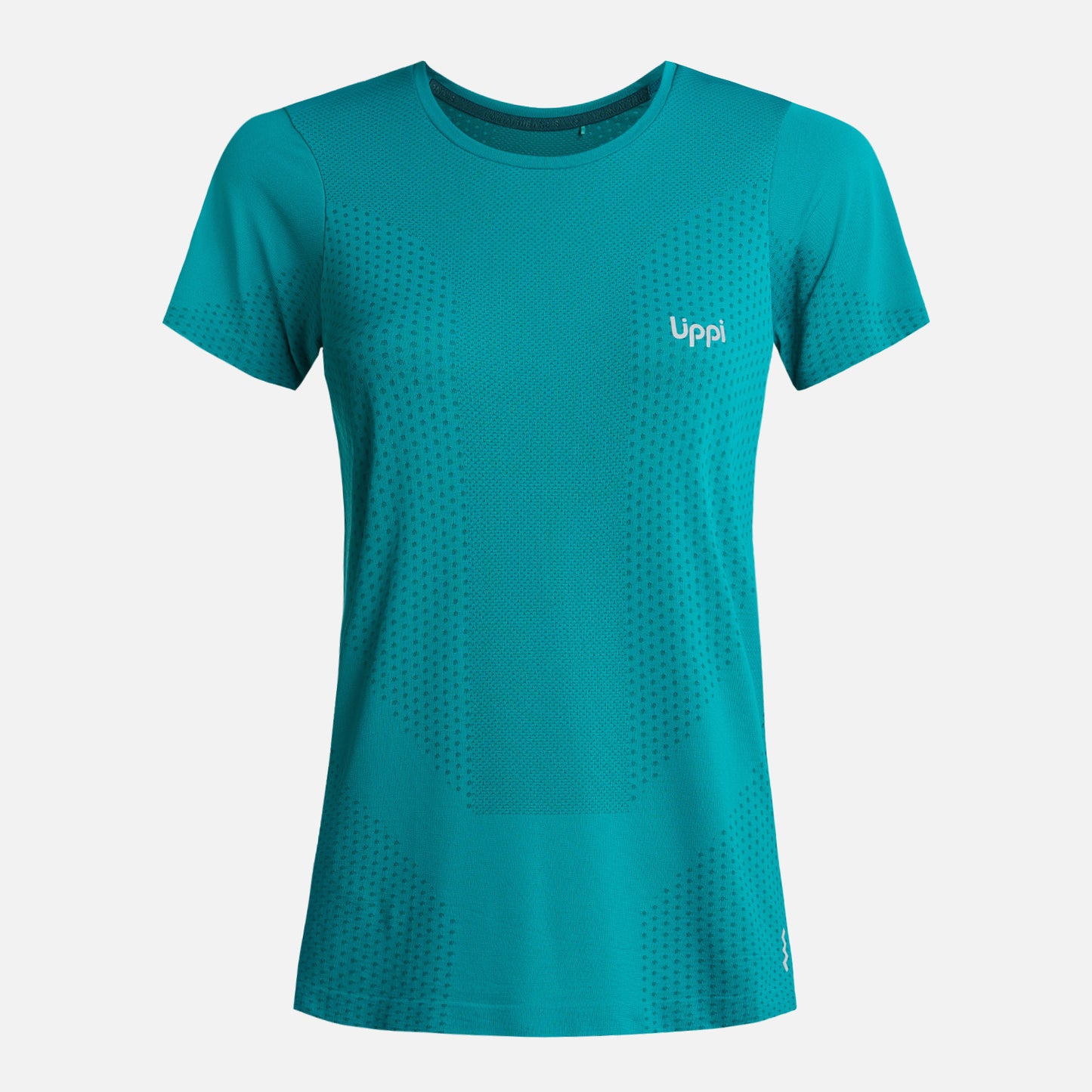Polera Mujer 4 Run Seamless Trail Short Sleeve T-Shirt Turquesa Lippi