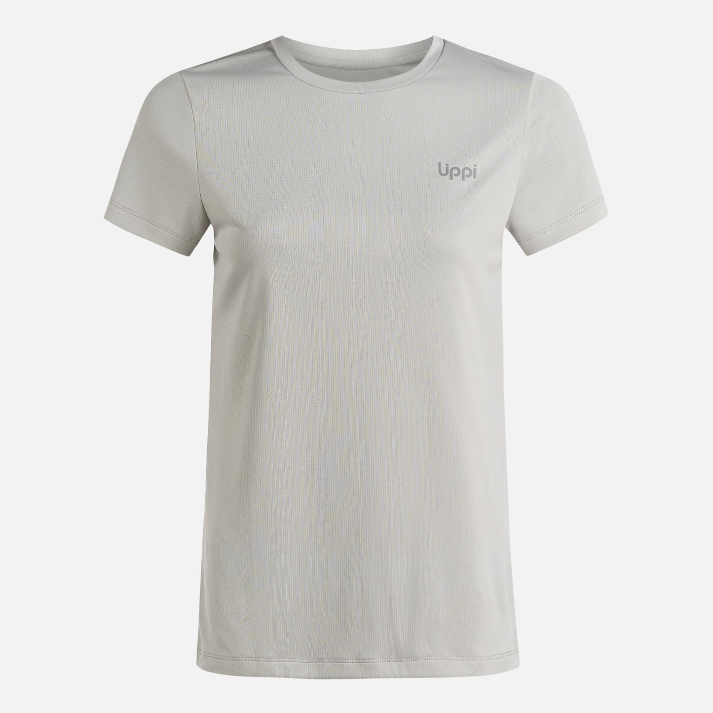Polera Mujer Core Q-Dry T-Shirt Gris Claro Lippi