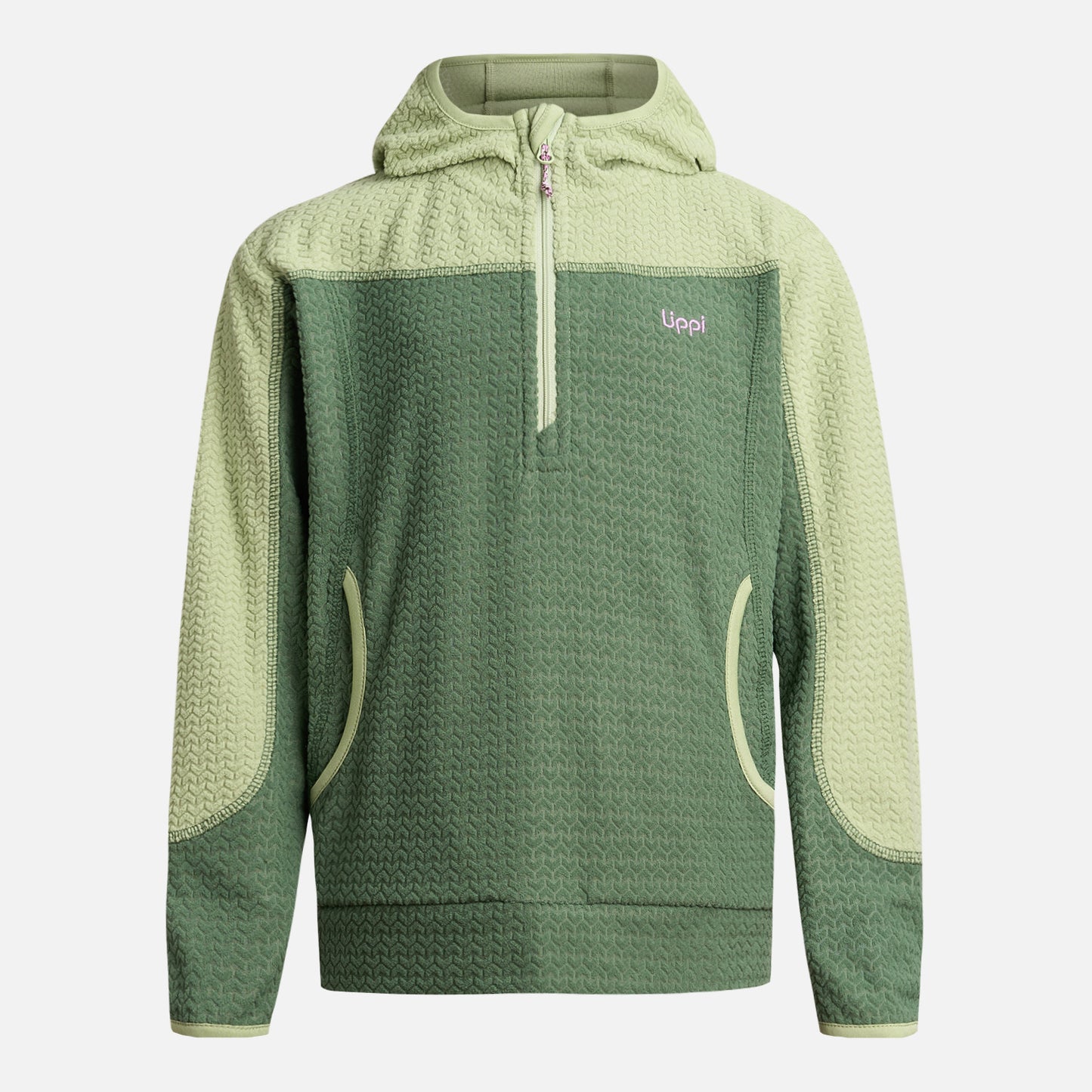 Polerón Niña Saltamontes Nano-F 1/4 Zip Hoody Jade Lippi