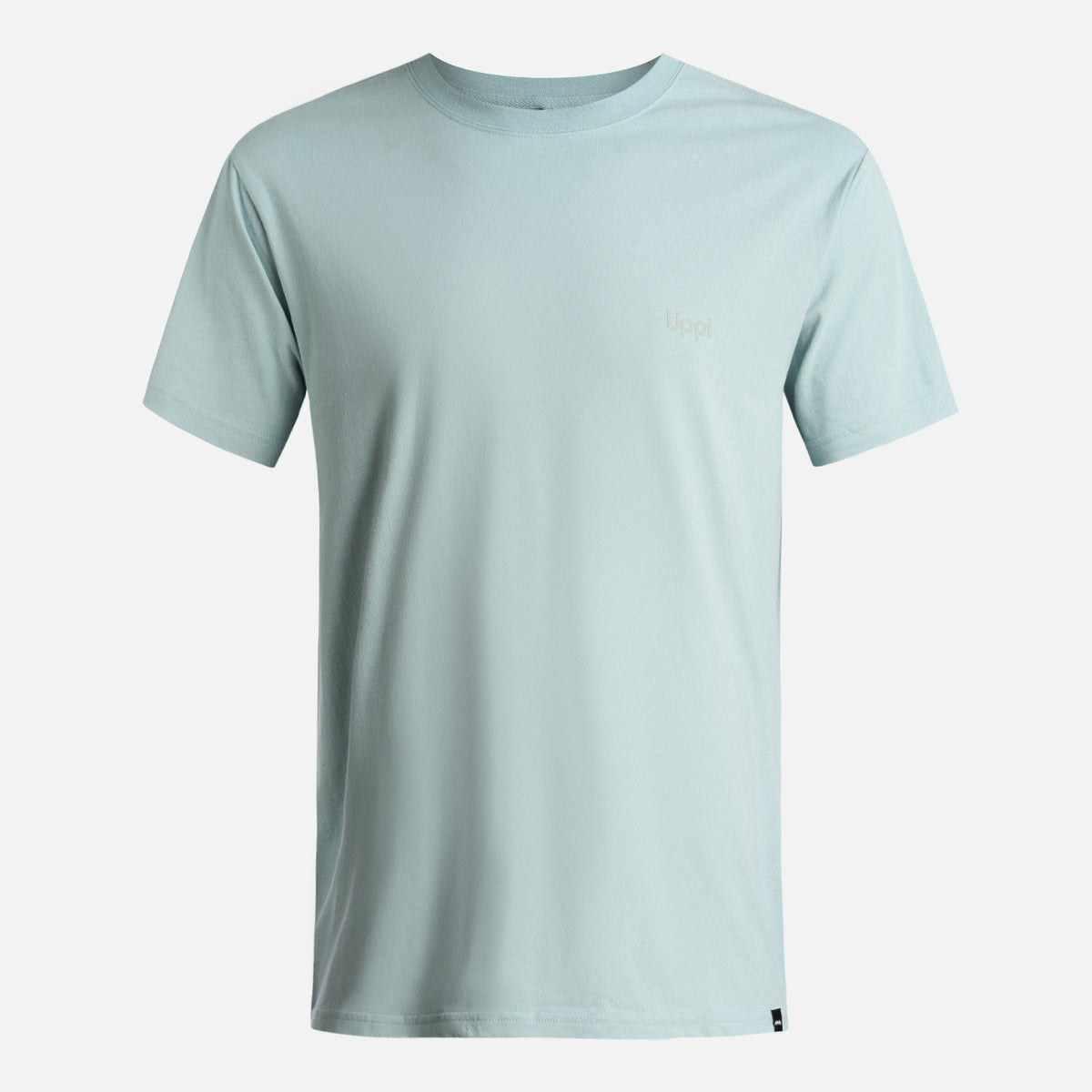 Polera Hombre Logo Lippi Back Print T-Shirt Celeste Lippi