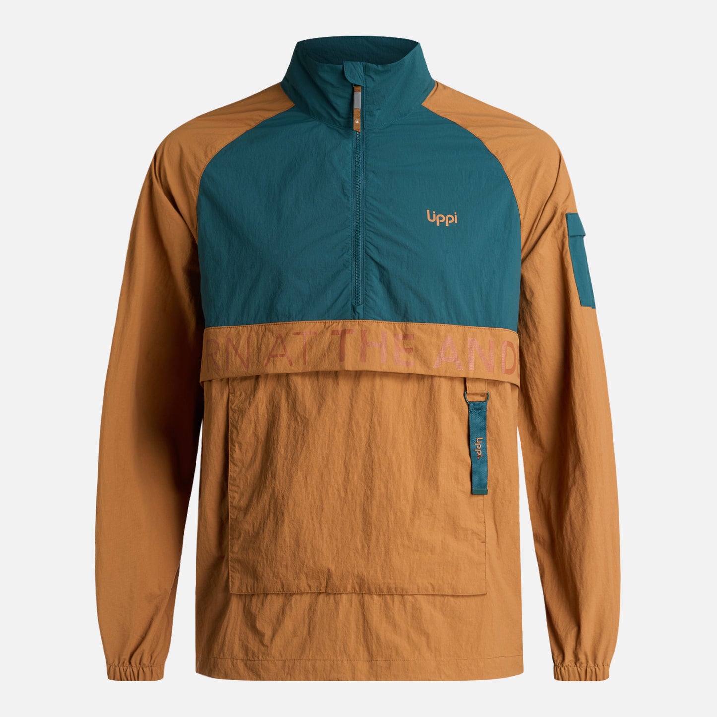 Chaqueta Hombre WindCity WindBreaker 1/4 Zip Jacket Petroleo Lippi