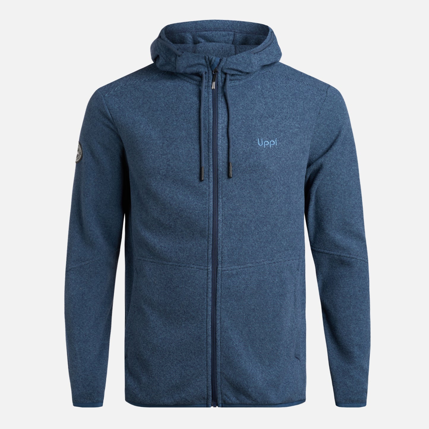 Polar Hombre Stripes Nano-F Full Zip Hoody Azul Marino Lippi