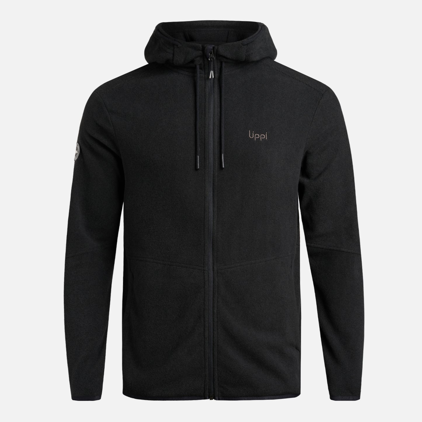 Polar Hombre Stripes Nano-F Full Zip Hoody Negro Lippi