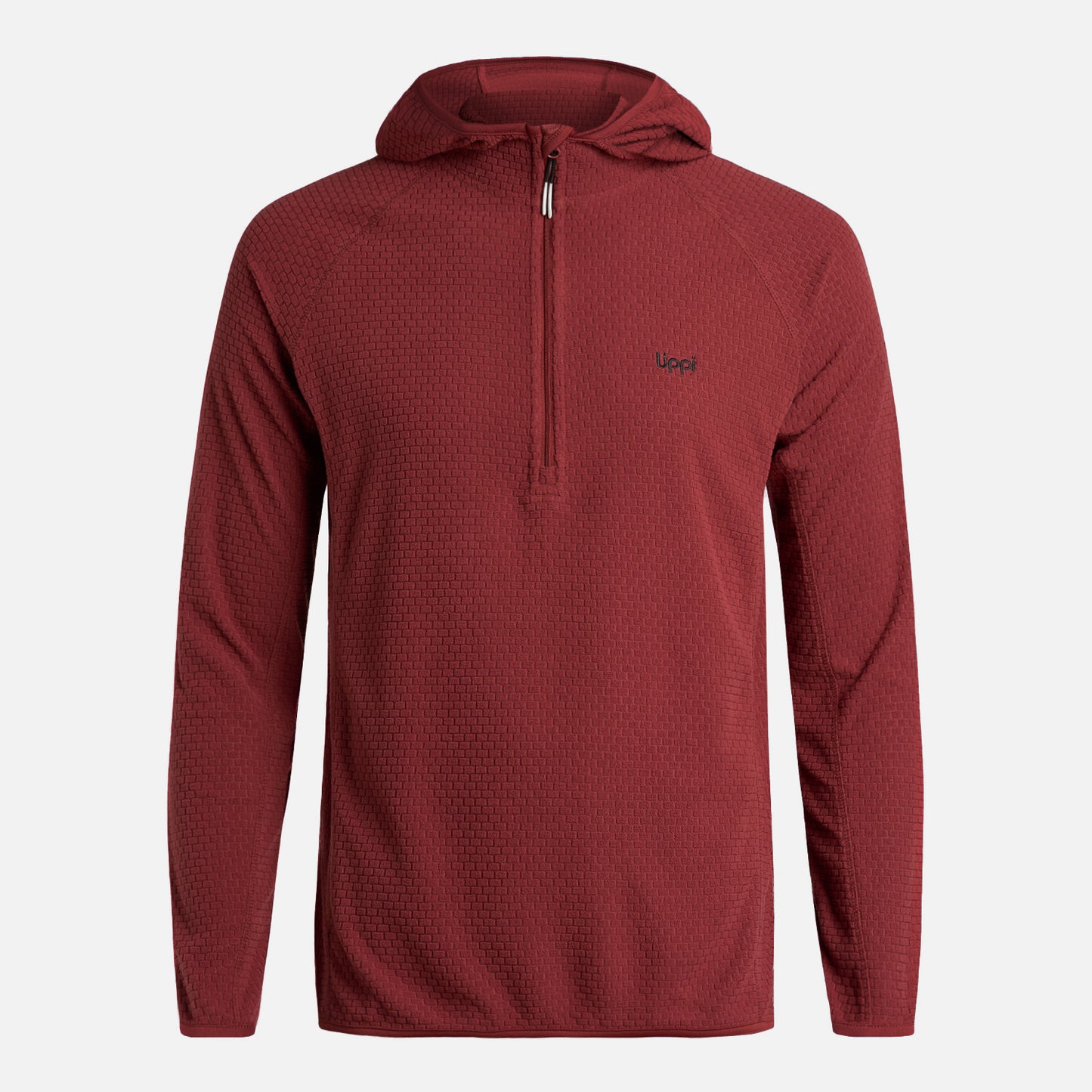 Polerón Hombre Jacaranda Nano-F 14 Zip Hoody Burdeo Lippi