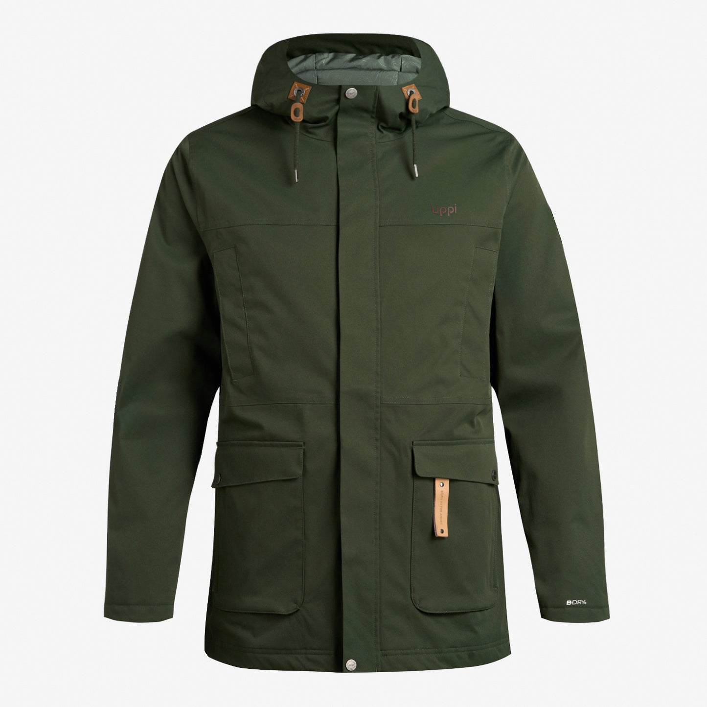 Chaqueta Hombre DayBreak B-Dry Jacket Verde Militar Lippi