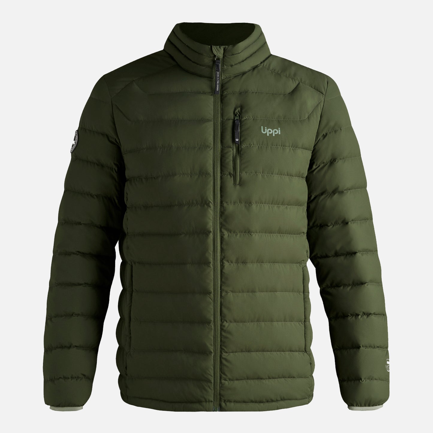 Chaqueta Hombre Aero Down Jacket Verde Militar Lippi