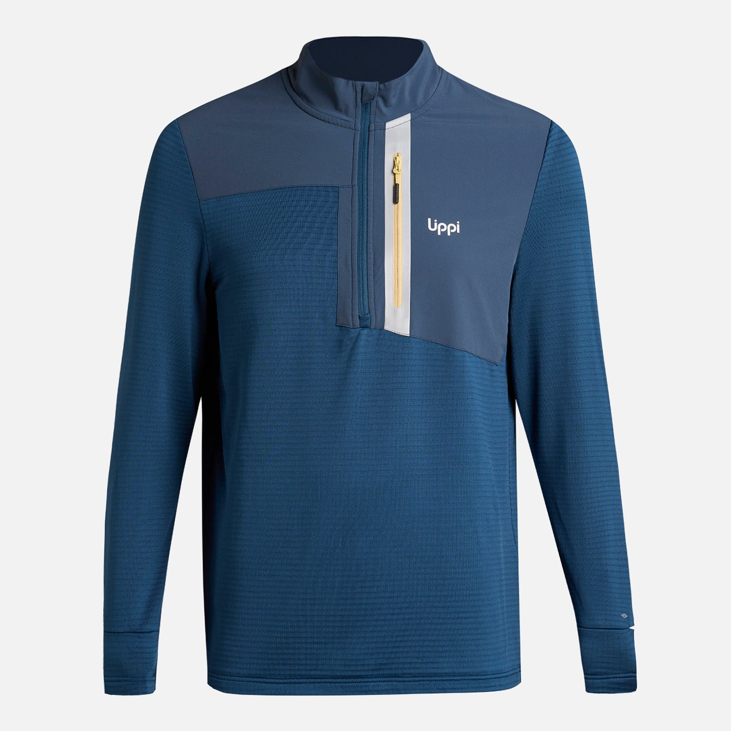 Polerón Hombre Karova Nano-F 14 Zip Azulino Lippi