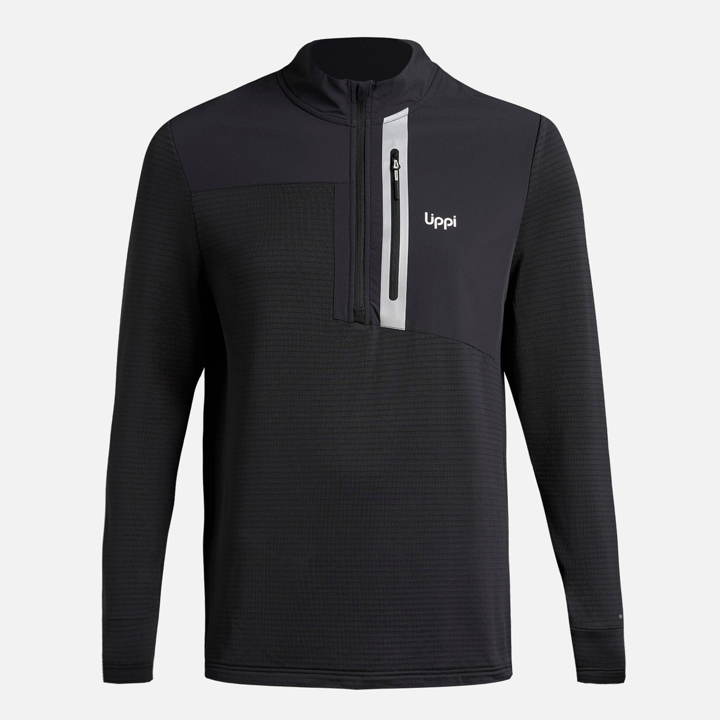 Polerón Hombre Karova Nano-F 14 Zip Negro Lippi