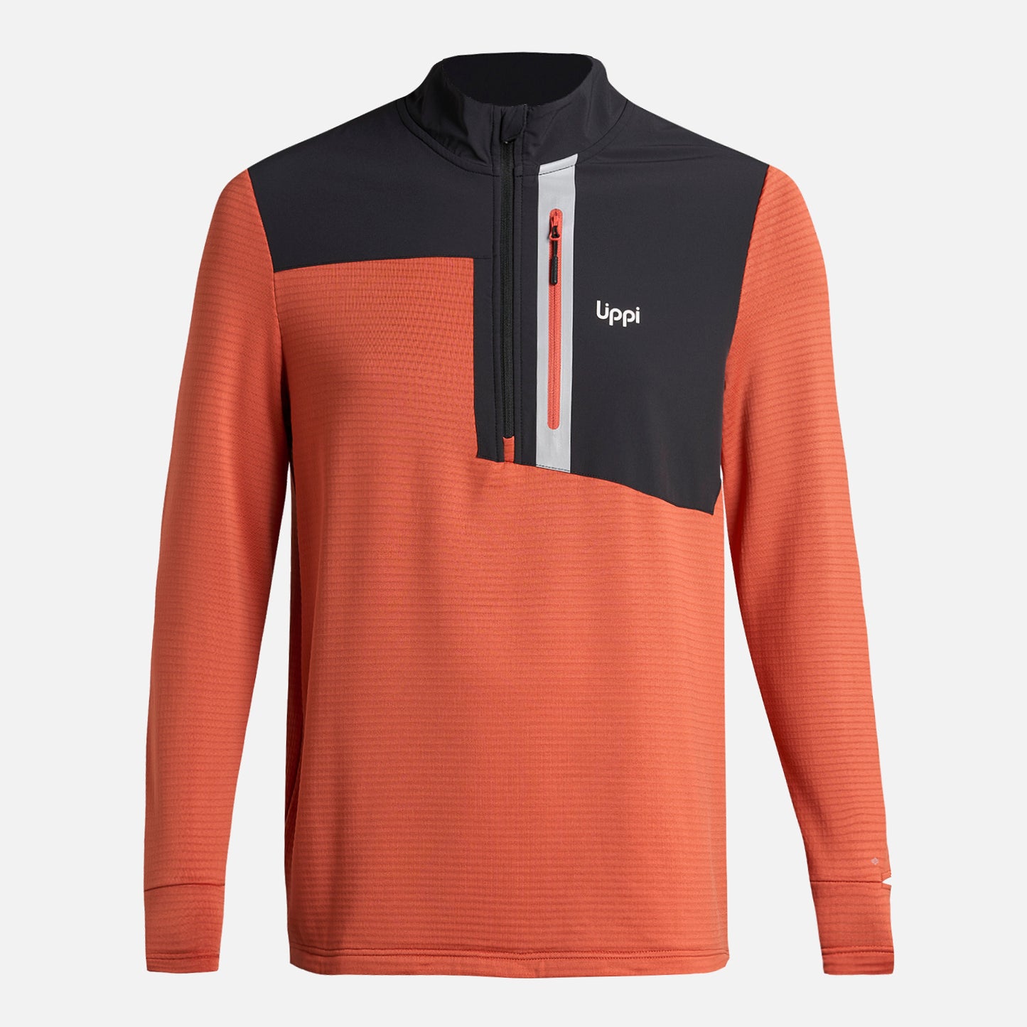 Polerón Hombre Karova Nano-F 14 Zip Café Claro Lippi