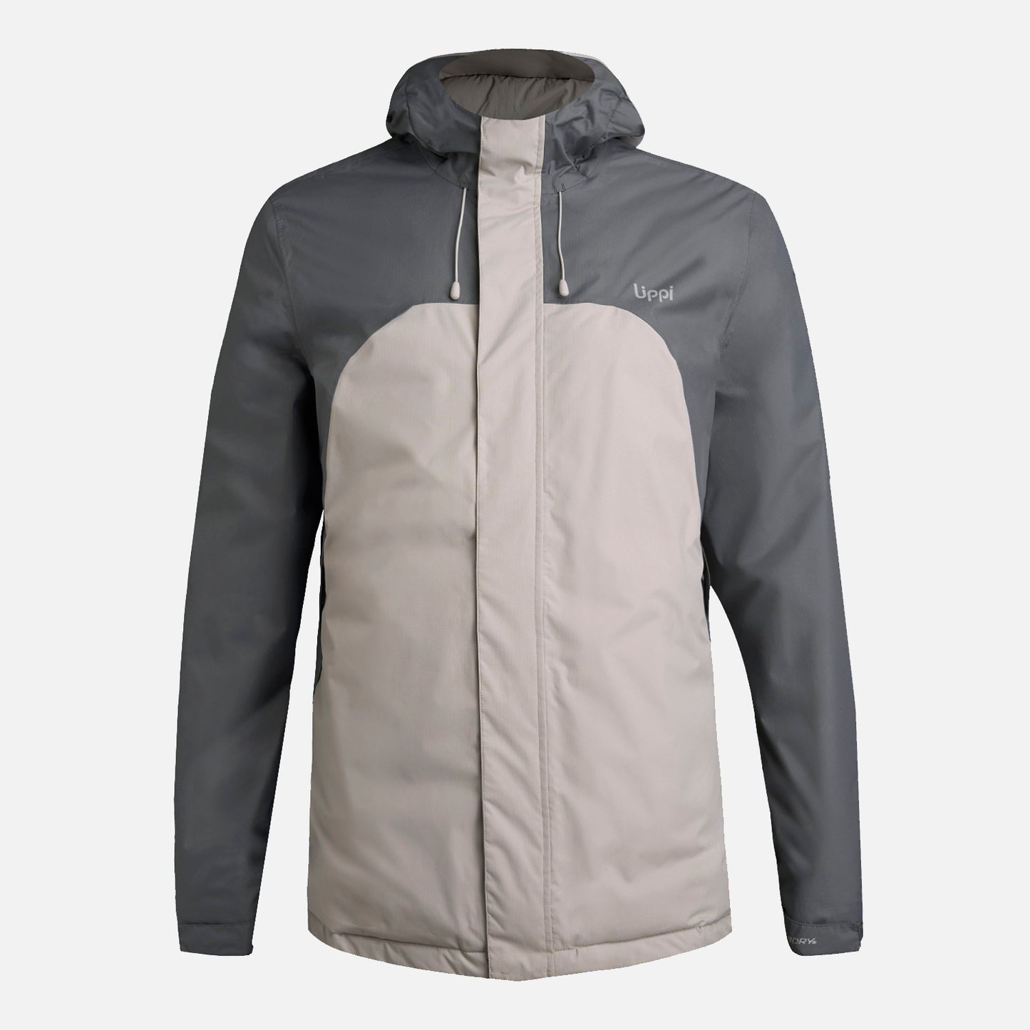 Chaqueta Hombre Gunther B-Dry Hoody Jacket Gris Medio Lippi