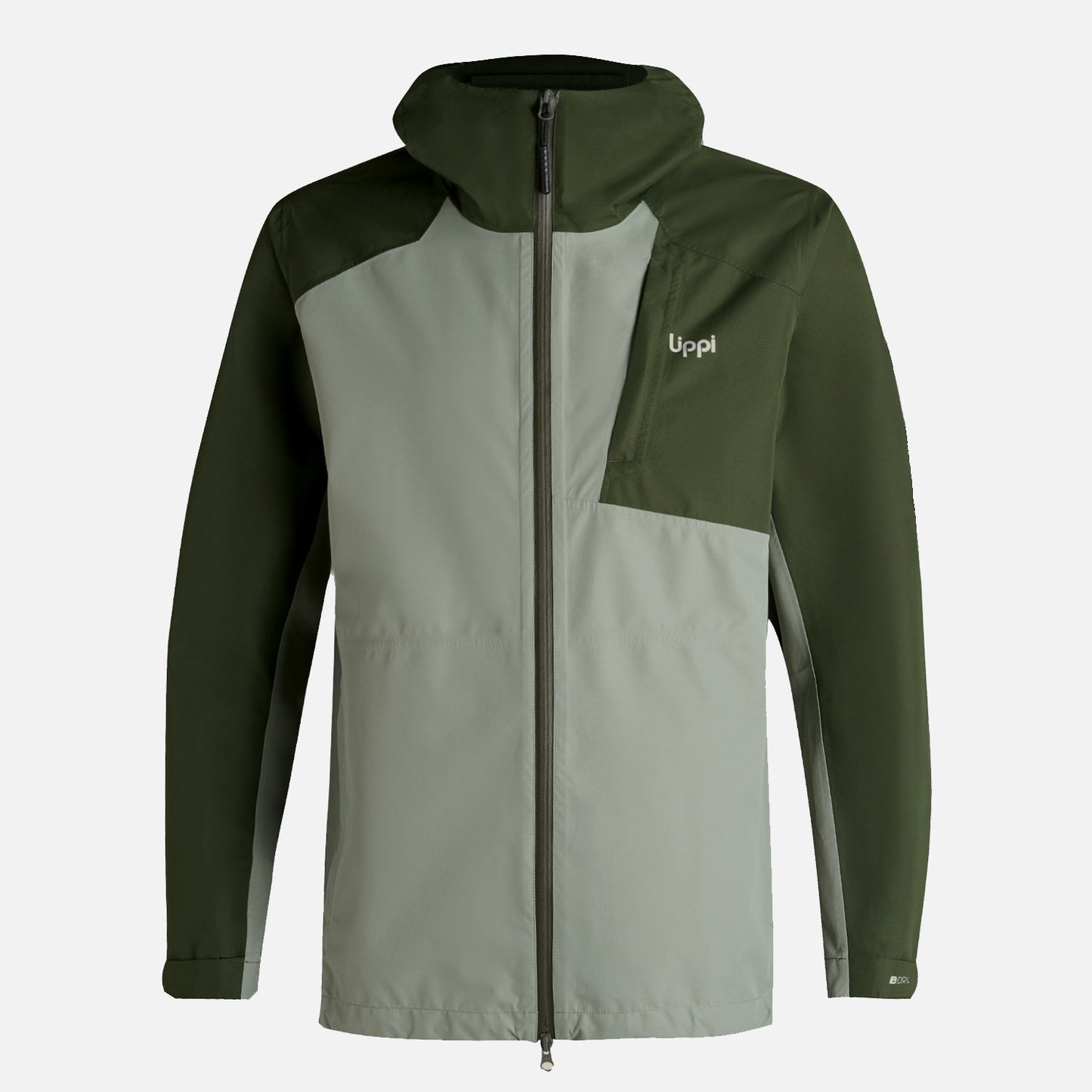 Chaqueta Hombre Shield B-Dry Hoody Jacket Verde Militar Lippi