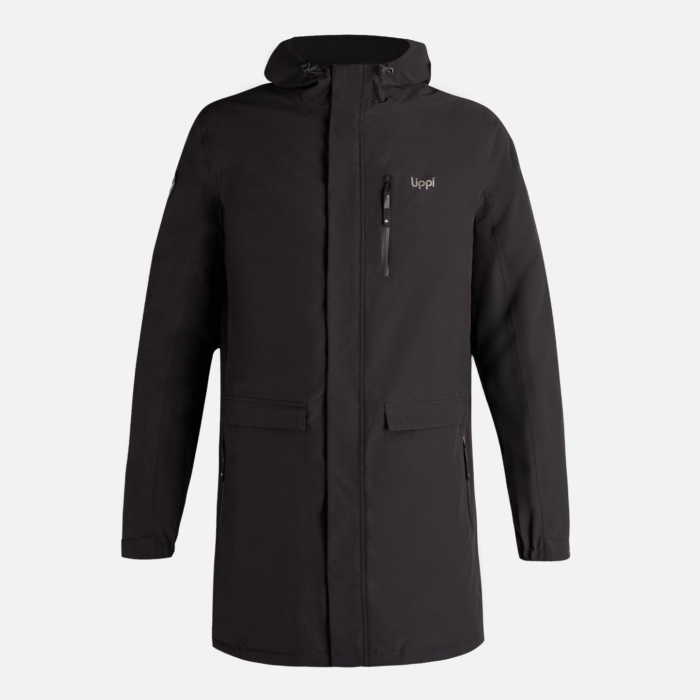 Chaqueta Hombre Mountains Live B-Dry Down Long Jacket Negro Lippi