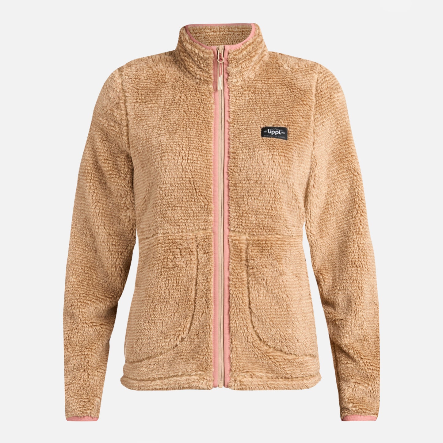 Polar Mujer Ferret Shaggy-Pro Jacket Beige Lippi